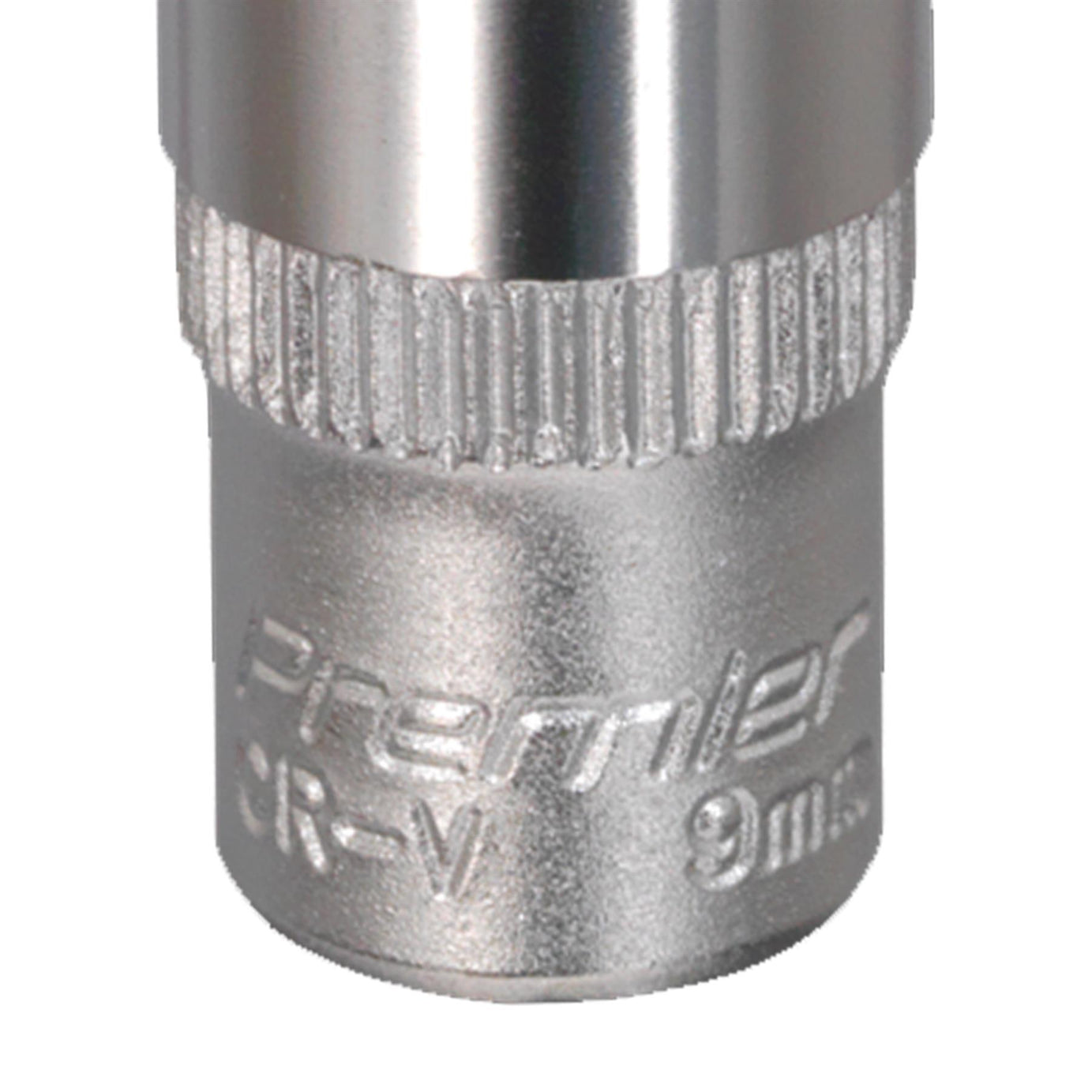Sealey WallDrive Socket 9mm Deep 1/4"Sq Drive Chrome Vanadium steel