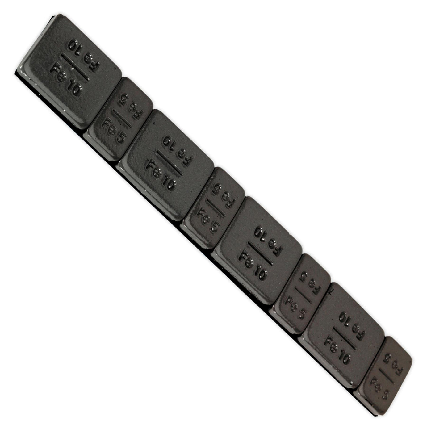 Wheel Weight 5 & 10g Adhesive Zinc Plated Steel Pk of 50x8 Sealey