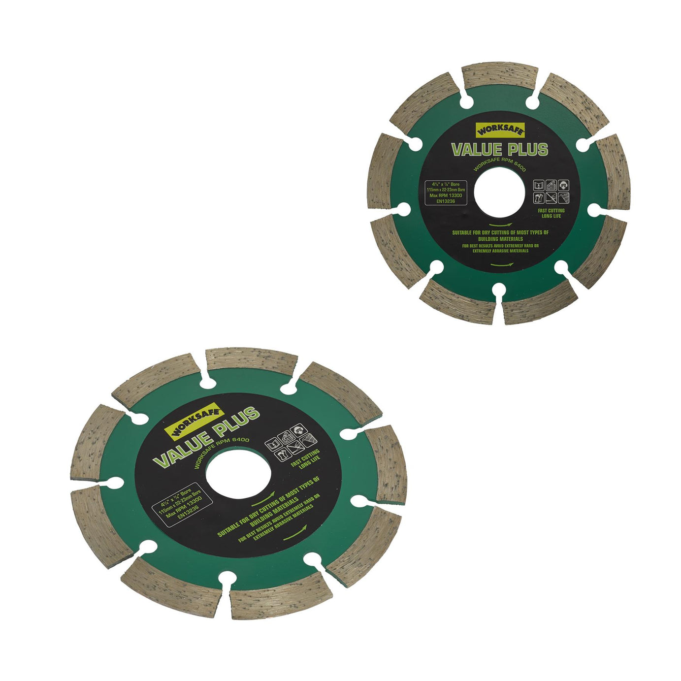 Sealey Value Plus Diamond Blade Ø115 x 22mm