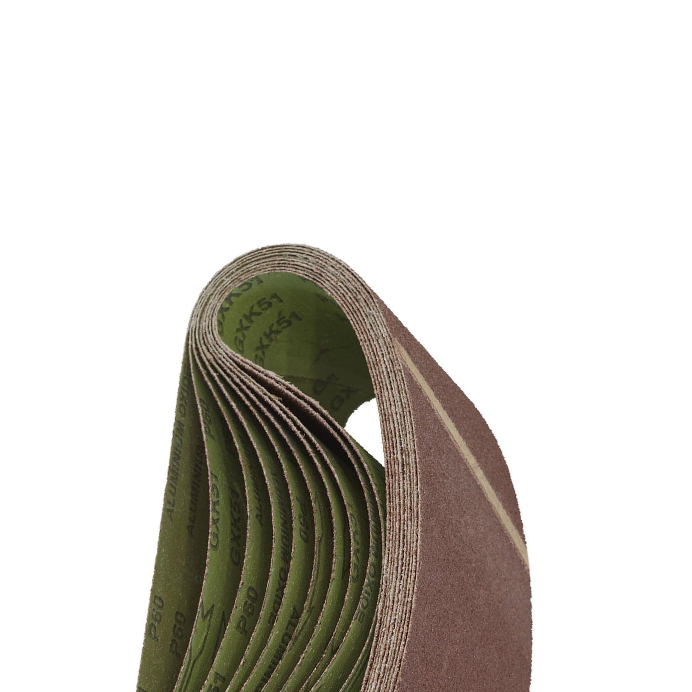 Sanding Belt 100 x 610mm 60Grit - Pack of 10.Aluminium oxide resin bonded.Sealey