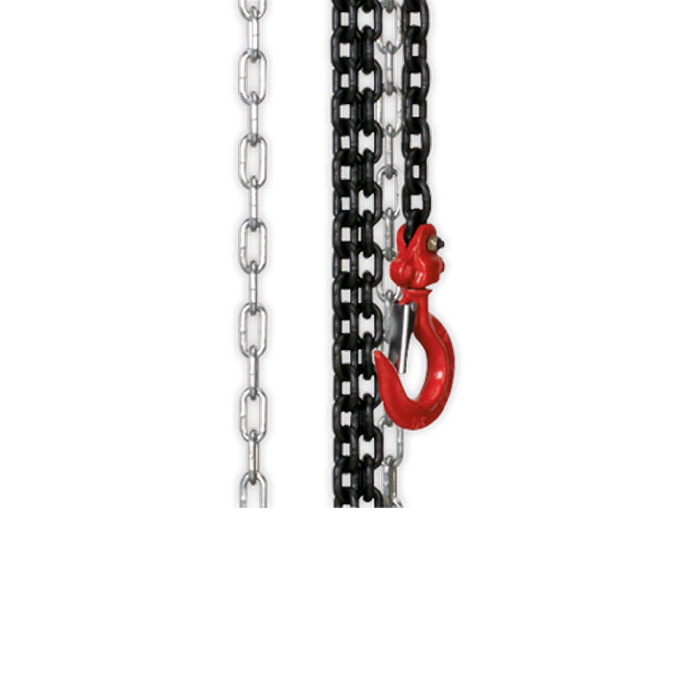 Sealey Chain Block 0.5tonne 2.5m Safety Latches - CB500