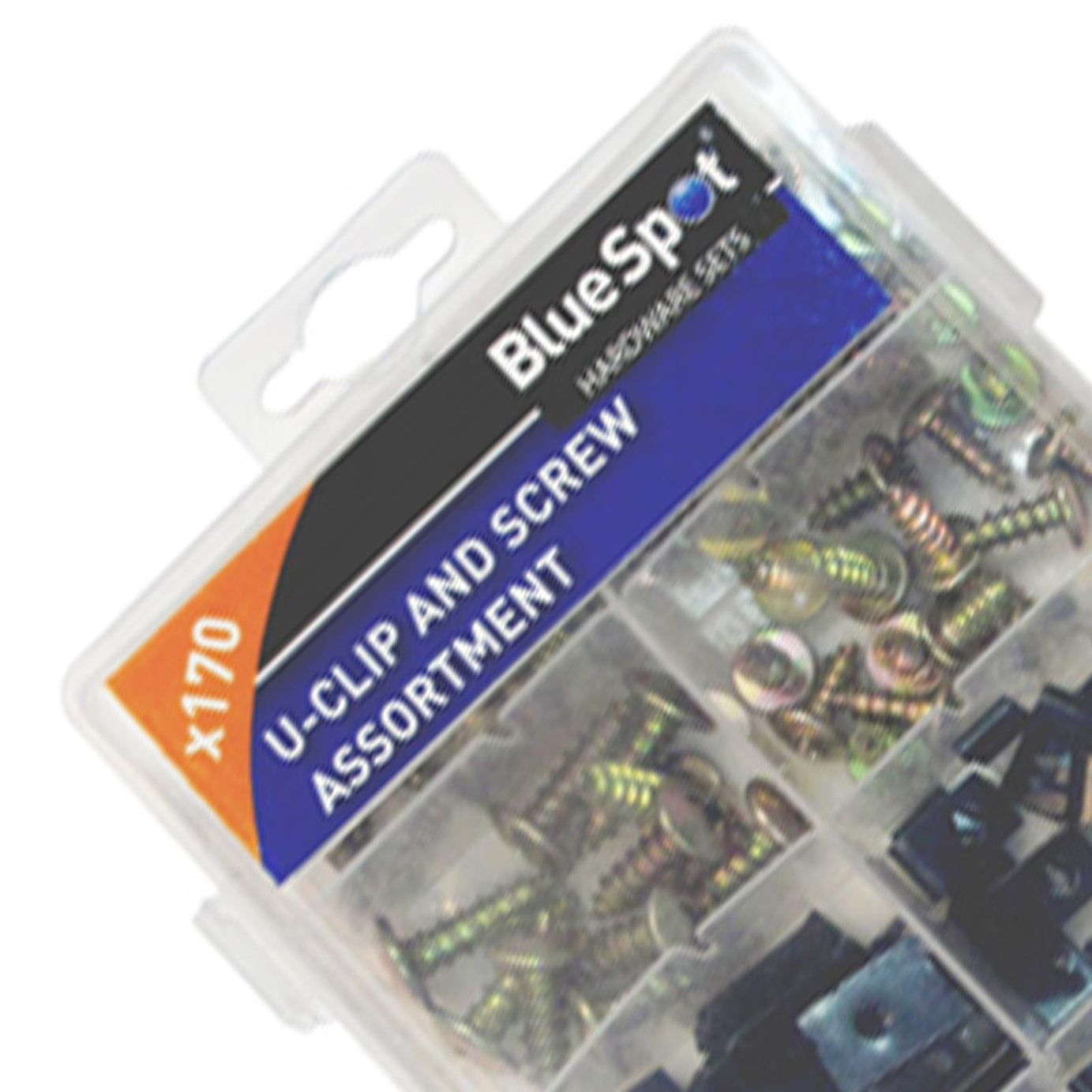 170 Piece Assorted U Clip And Screw Set Speed Nut Kit Car Caravan Car