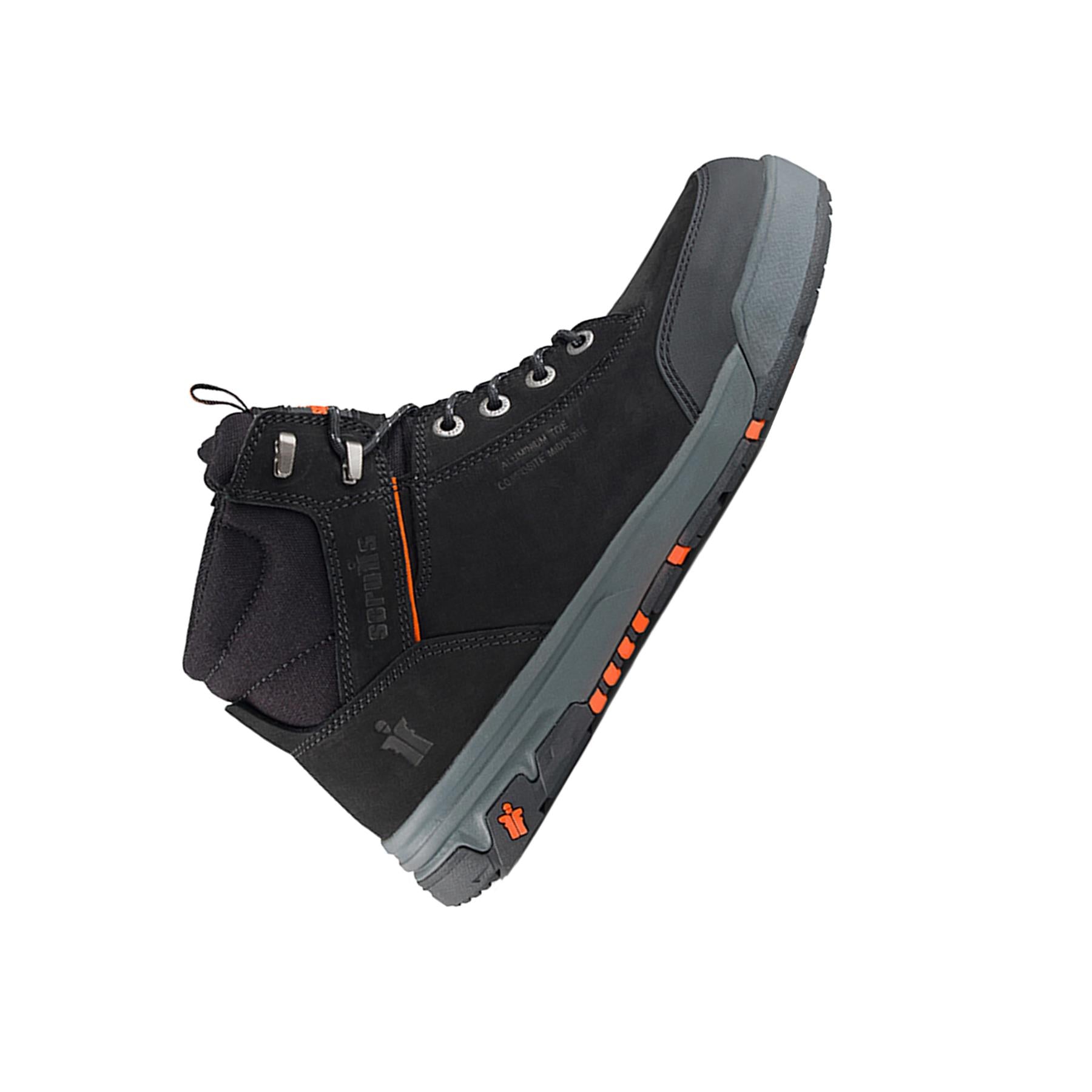 Scruffs Switchback 3 Safety Boots Black Size 10.5 / 45 Slip-resistant