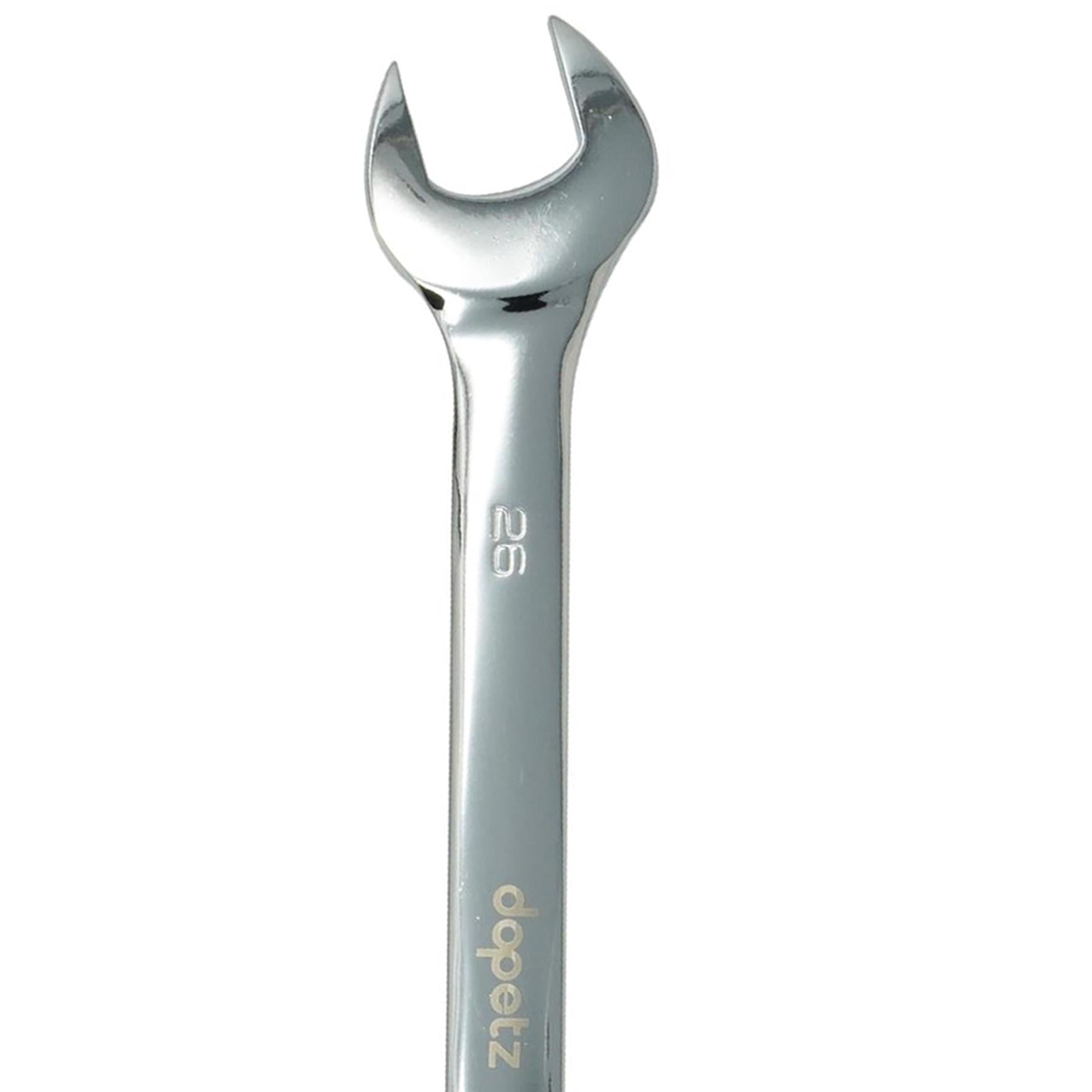 Combination Open Ring Spanner Chrome Mechanics Garage Tools 26mm