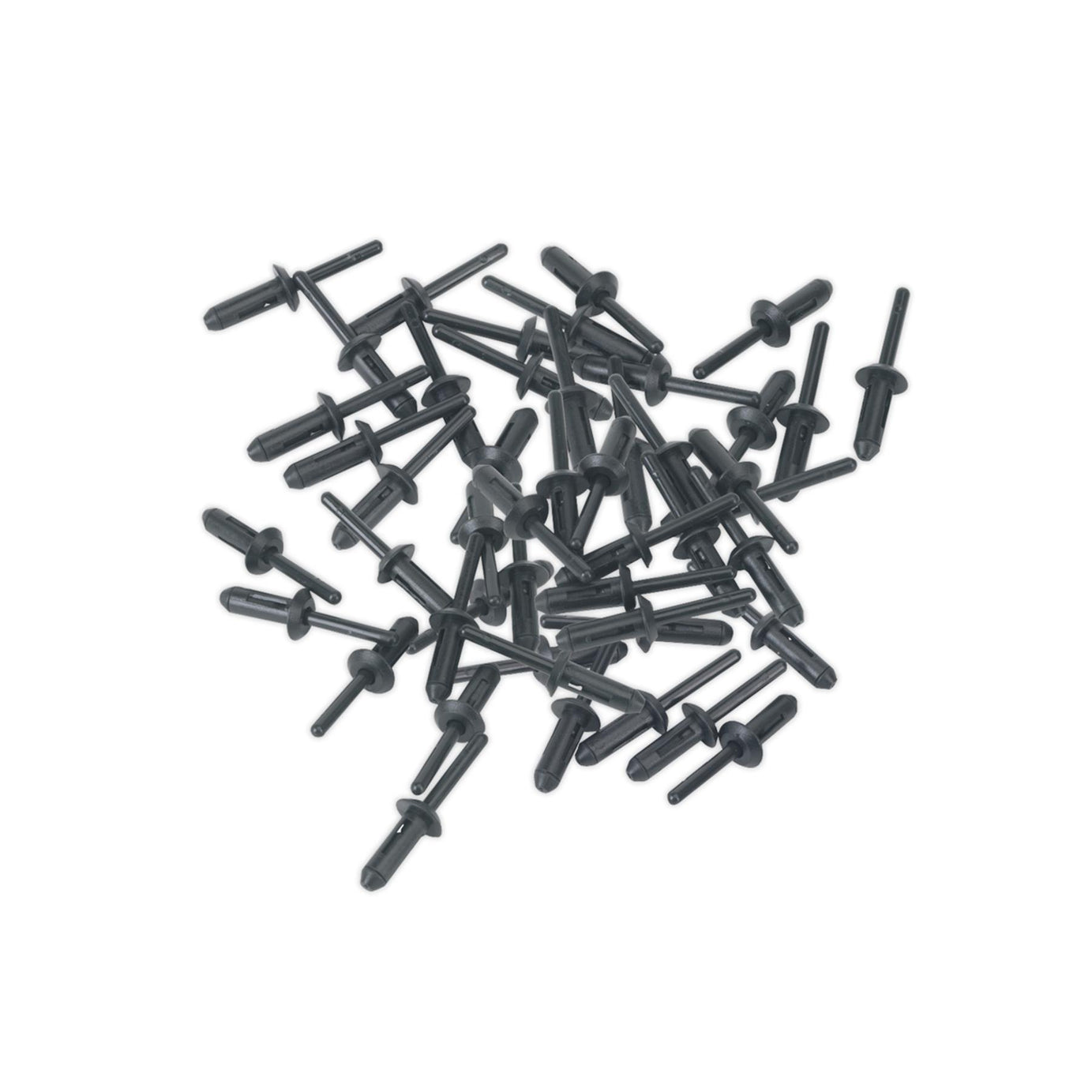 Sealey Plastic Rivet 6.3 x 25.2mm Pack of 50