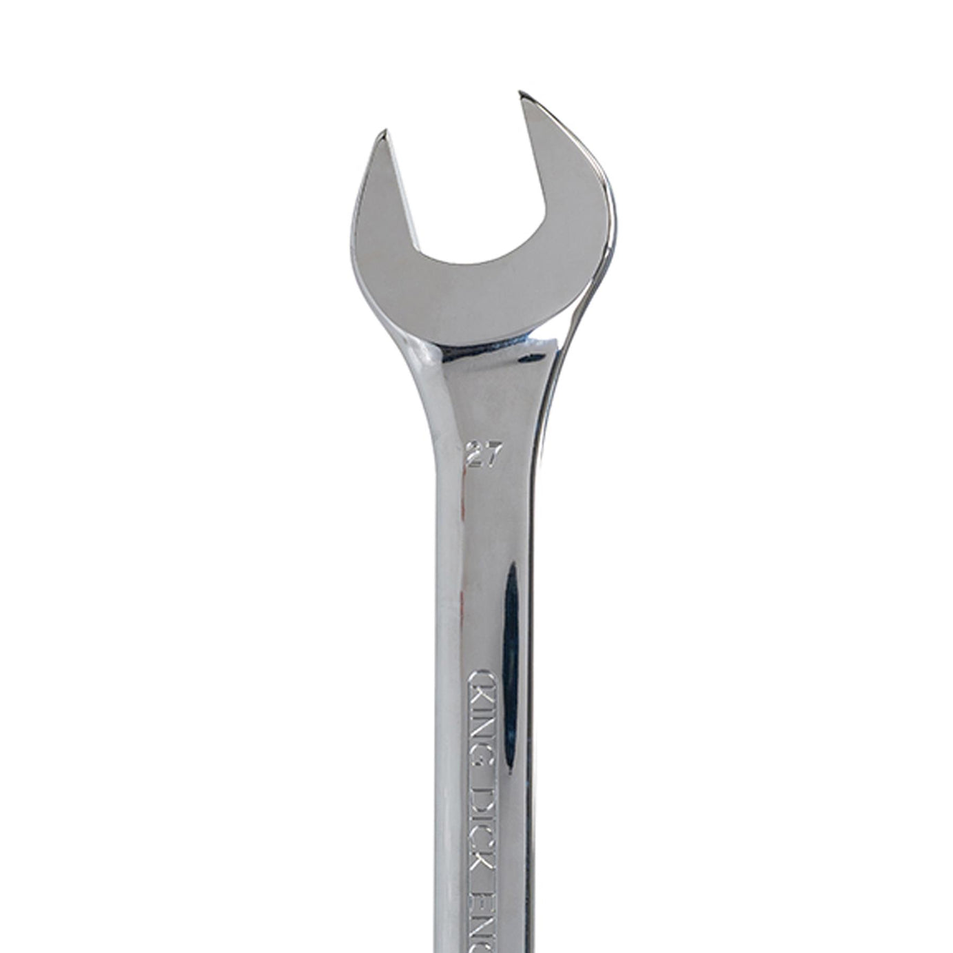 King Dick metric 27 MM polished chrome combination spanner wrenches spanners