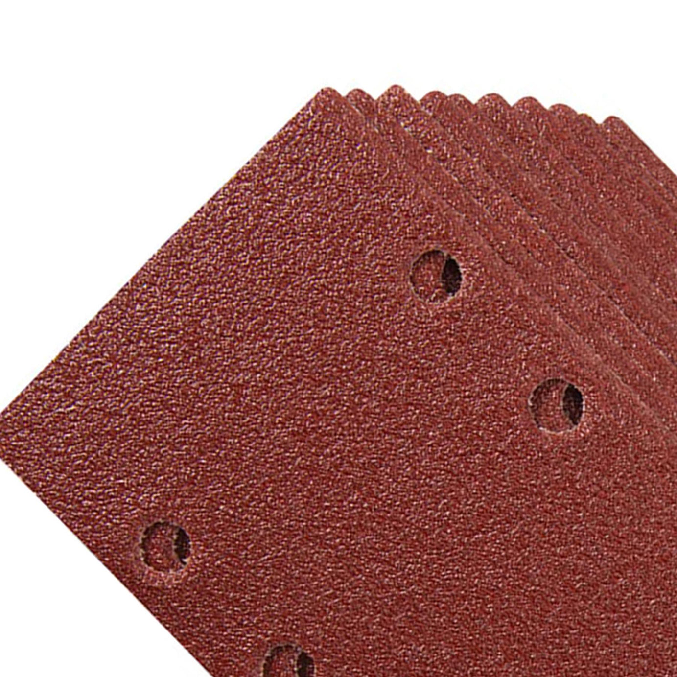 1/3 Punched Sanding Sheets Assorted Grit 60 80 120 240 Aluminium Oxide 40Pk