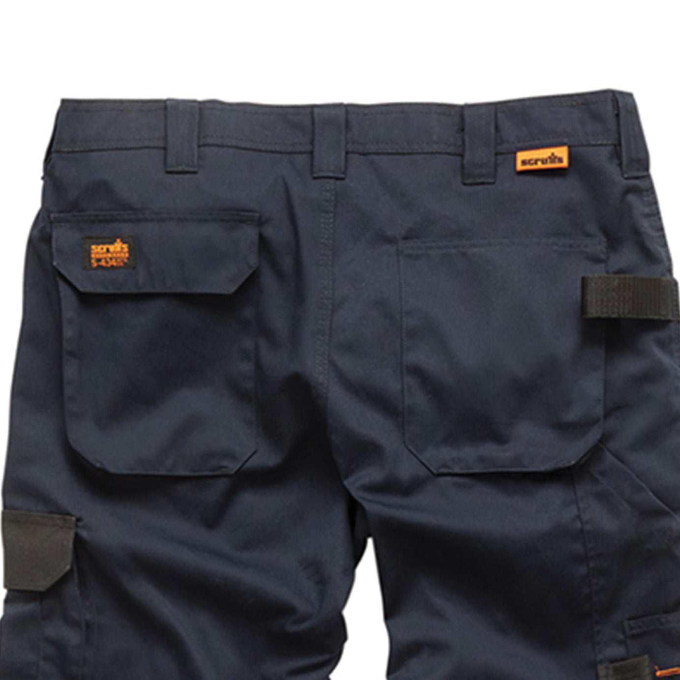 Scruffs Worker Trousers | Trade Hard Wearing Work Trousers NAVY (38S)
