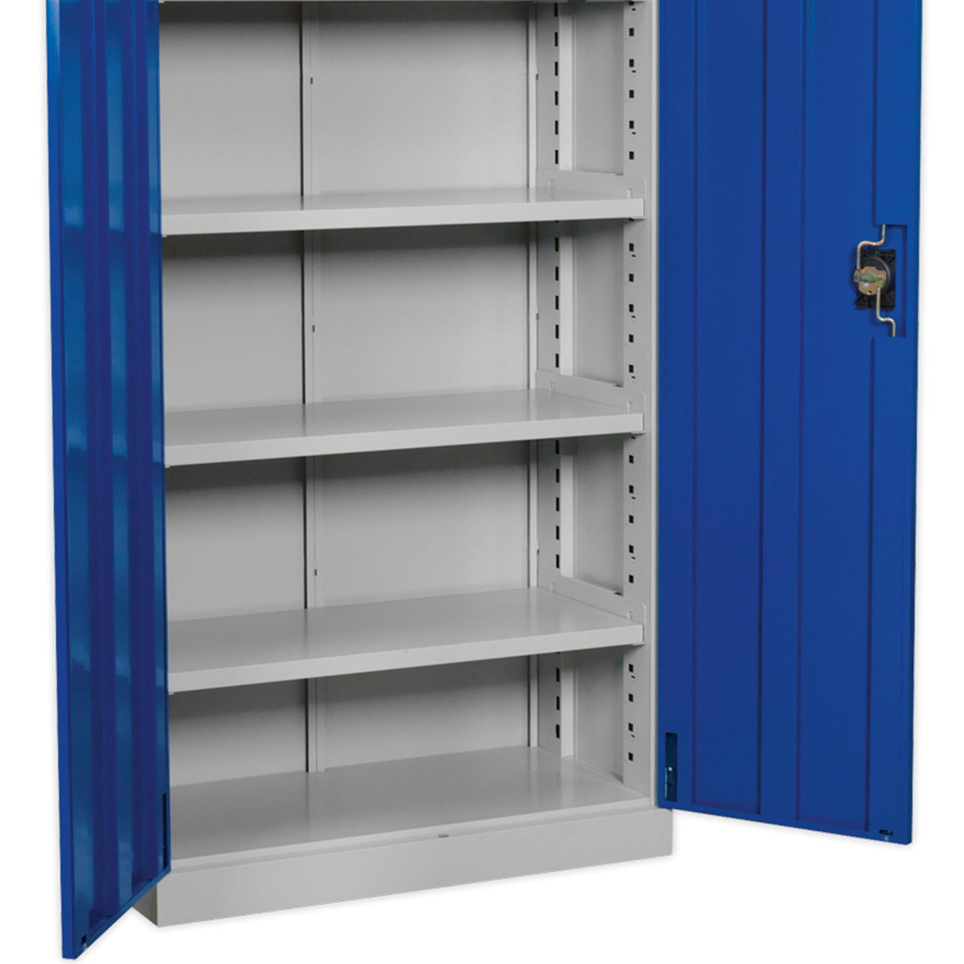 Sealey Industrial Cabinet 4 Shelf 1800mm  double door, freestanding