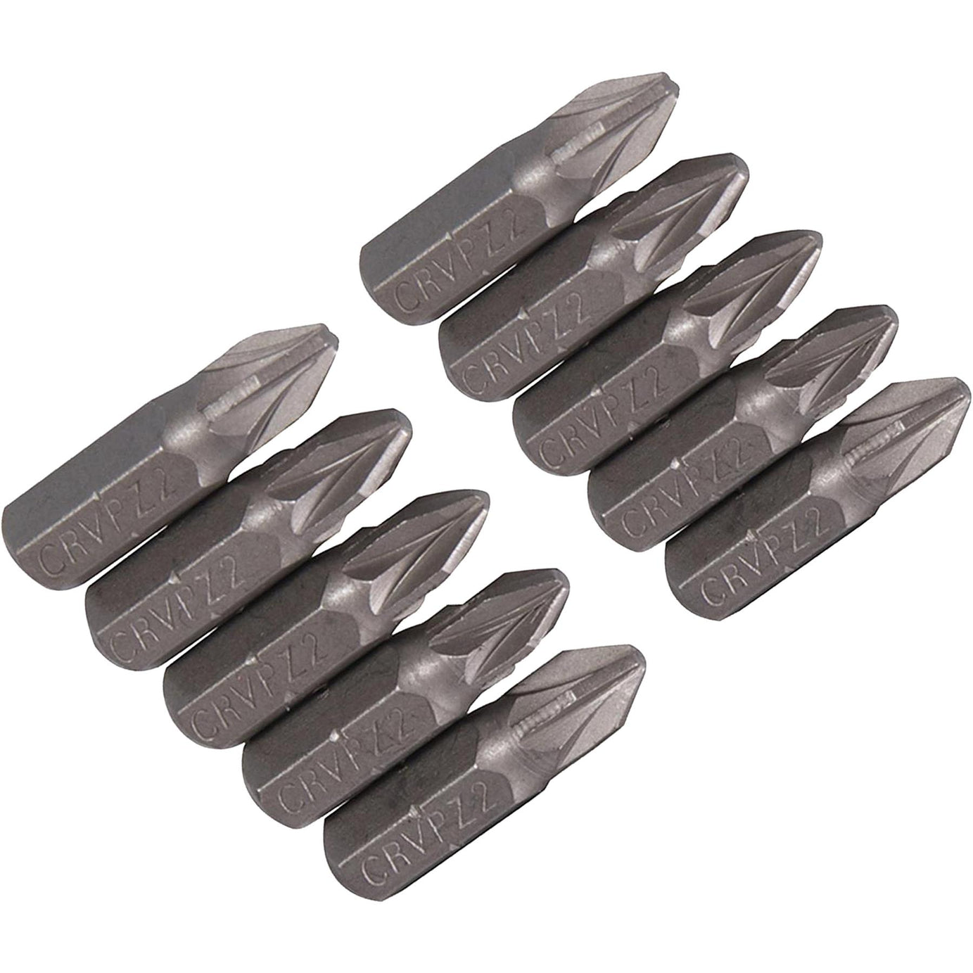CR-V STEEL POZIDRIV SCREWDRIVER INSERT BITS Extra Tough Driver Screw PZ2