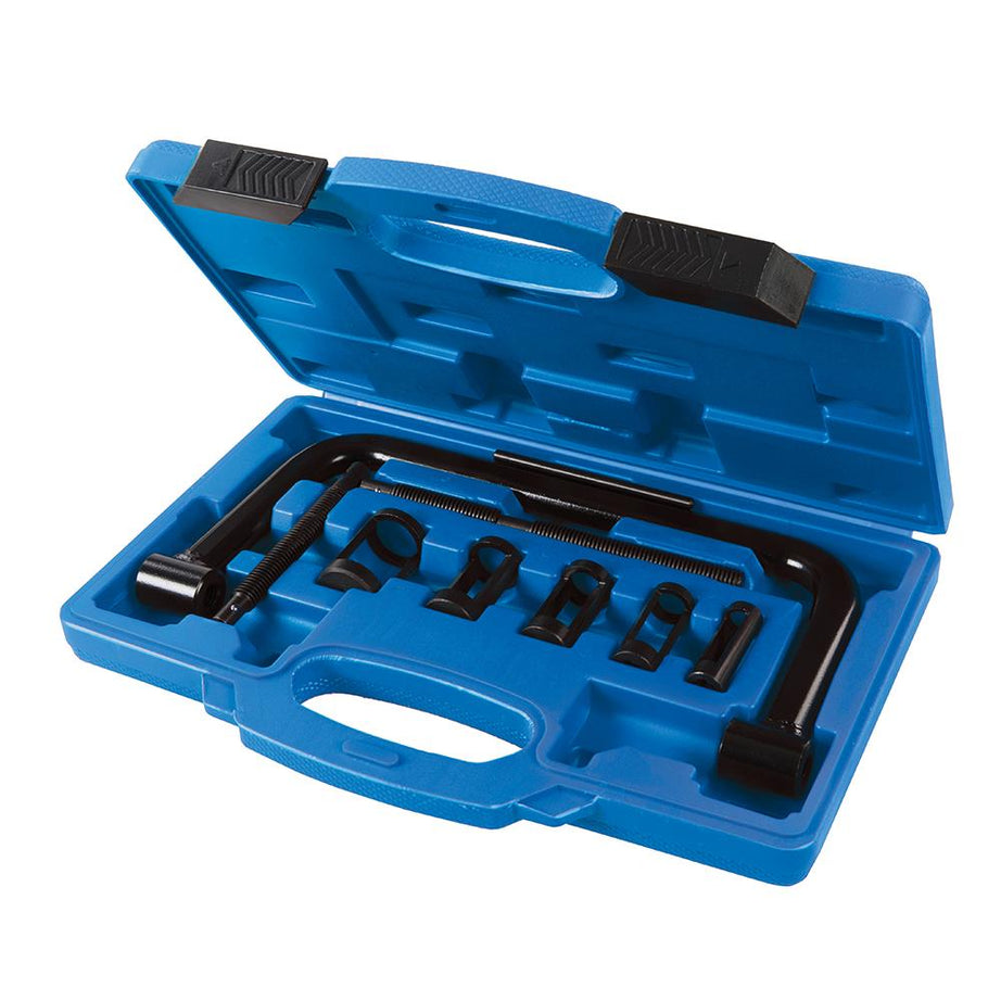 Valve Spring Compressor Tool Set 10Pc 16 - 30mm With Black Phosphate Finish