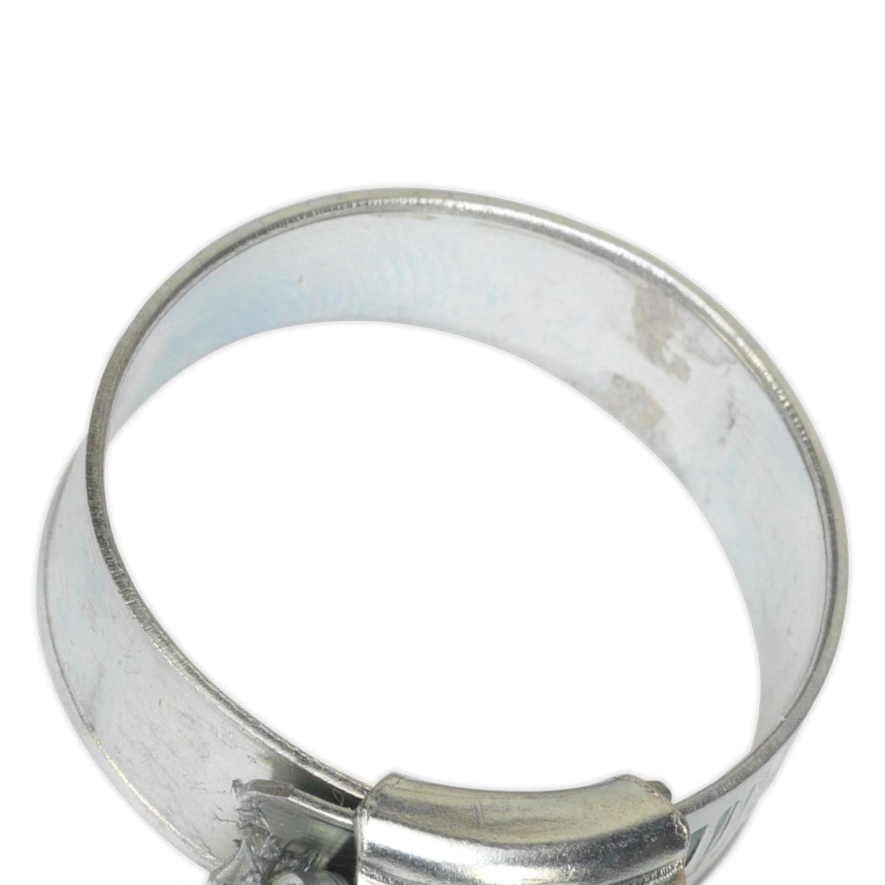 Sealey Hose Clip Zinc Plated 19-29mm Pack of 20