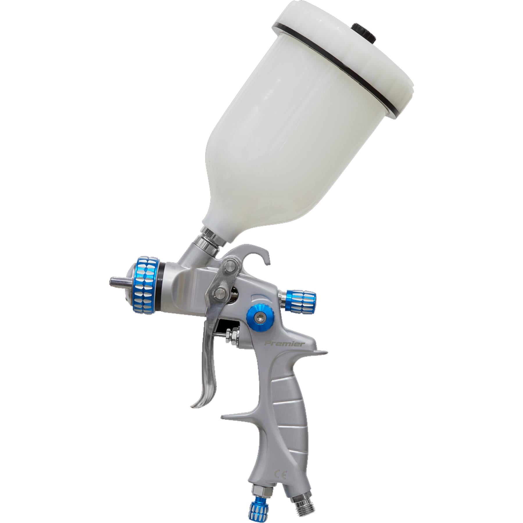 Sealey SP Gravity Feed Spray Gun 1.4mm Set-Up