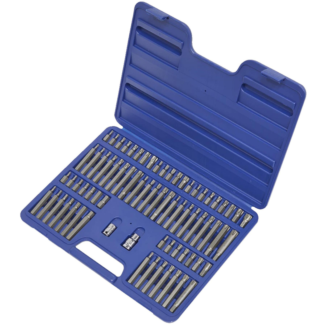 Sealey TRX-Star/Sec TRX-Star/Hex/Ribe/Spline Bit Set 74pc 1/2&3/8"