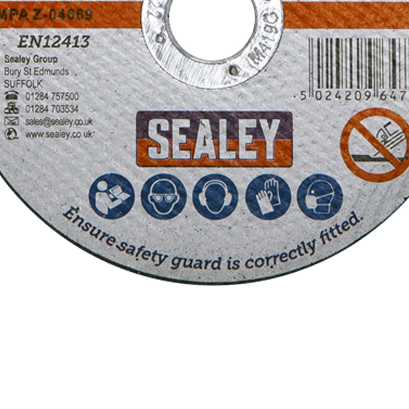 Sealey Cutting Disc Ø100 x 1.2mm 16mm Bore