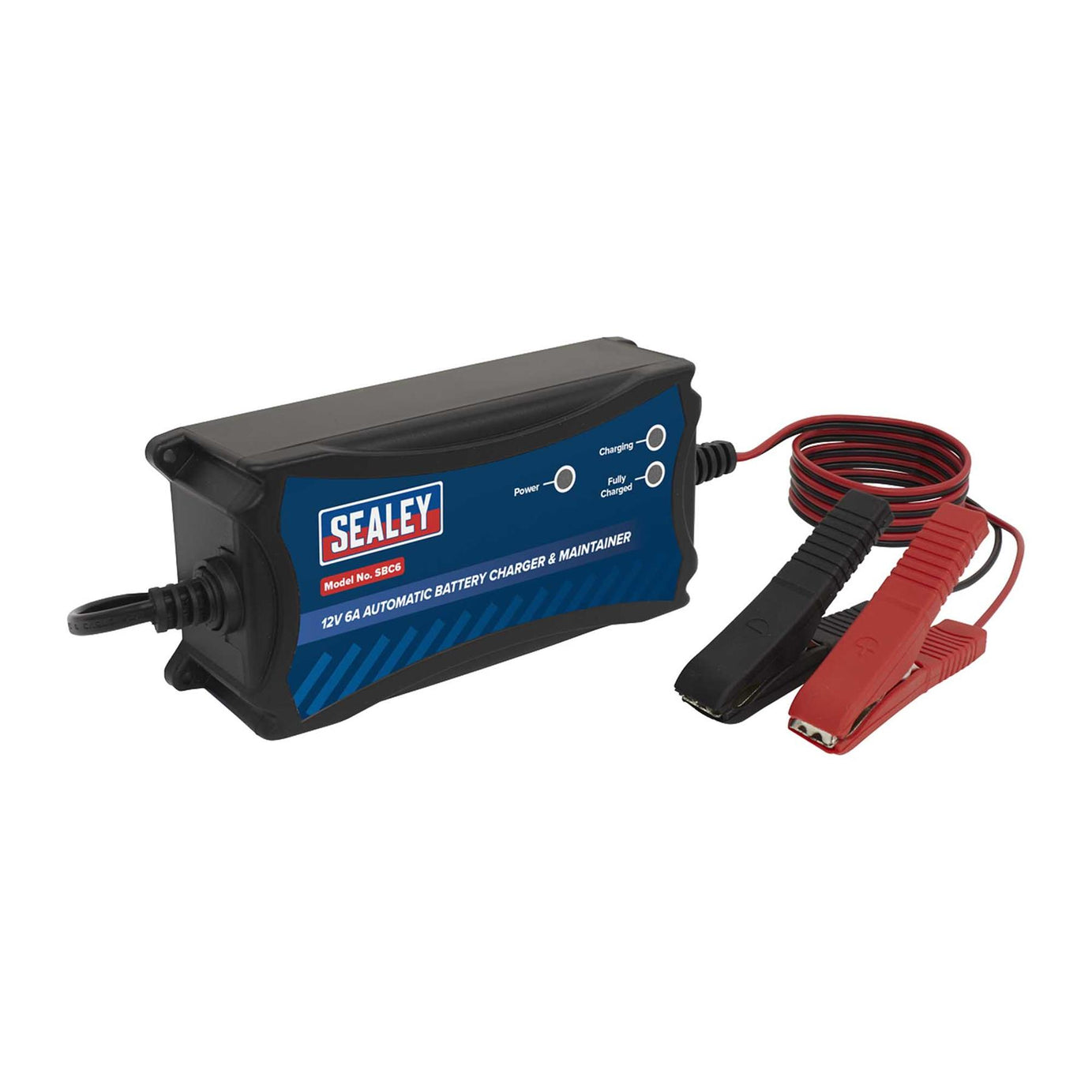 Sealey Battery Maintainer Charger 12V 6A Fully Automatic