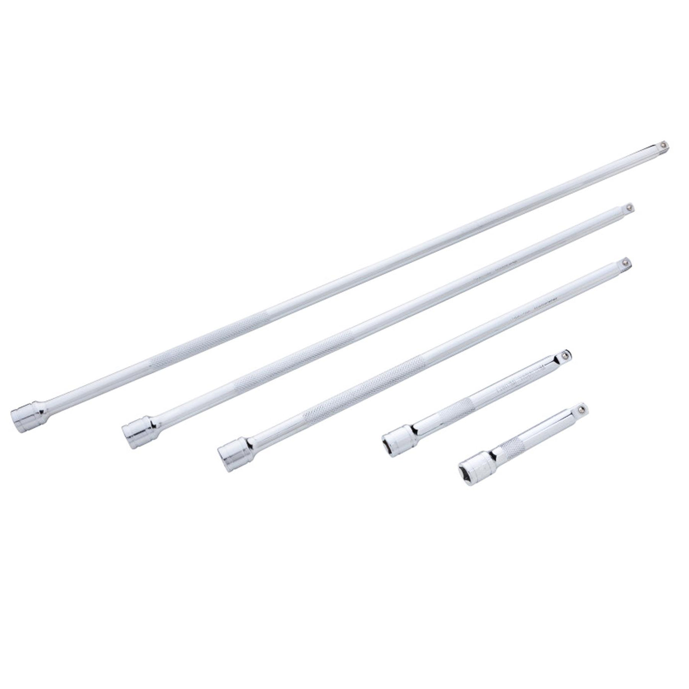 BlueSpot 5pc 3/8" dr Extra Long Extension Bar Set 100, 150, 350, 450, 600mm