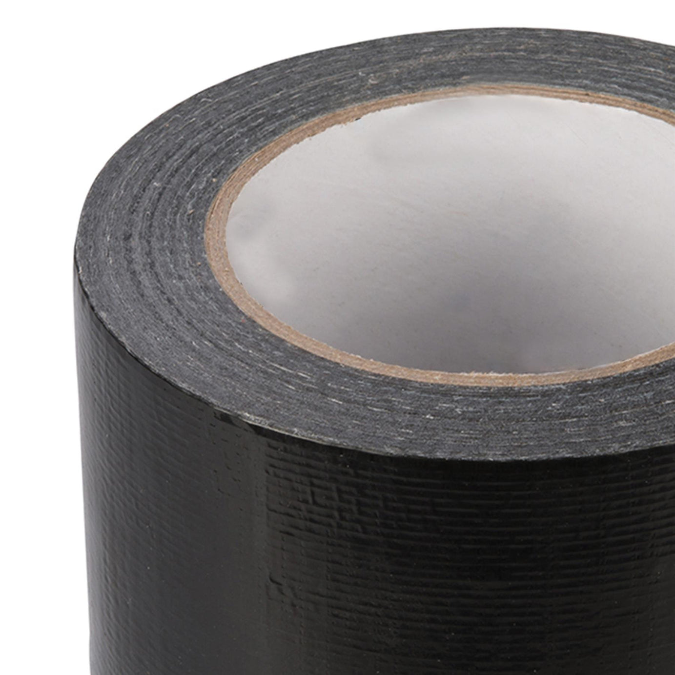 Duct Tape - 72mm X 50M Black Polyethylene-Coated With Hot-Melt Glue Adhesive