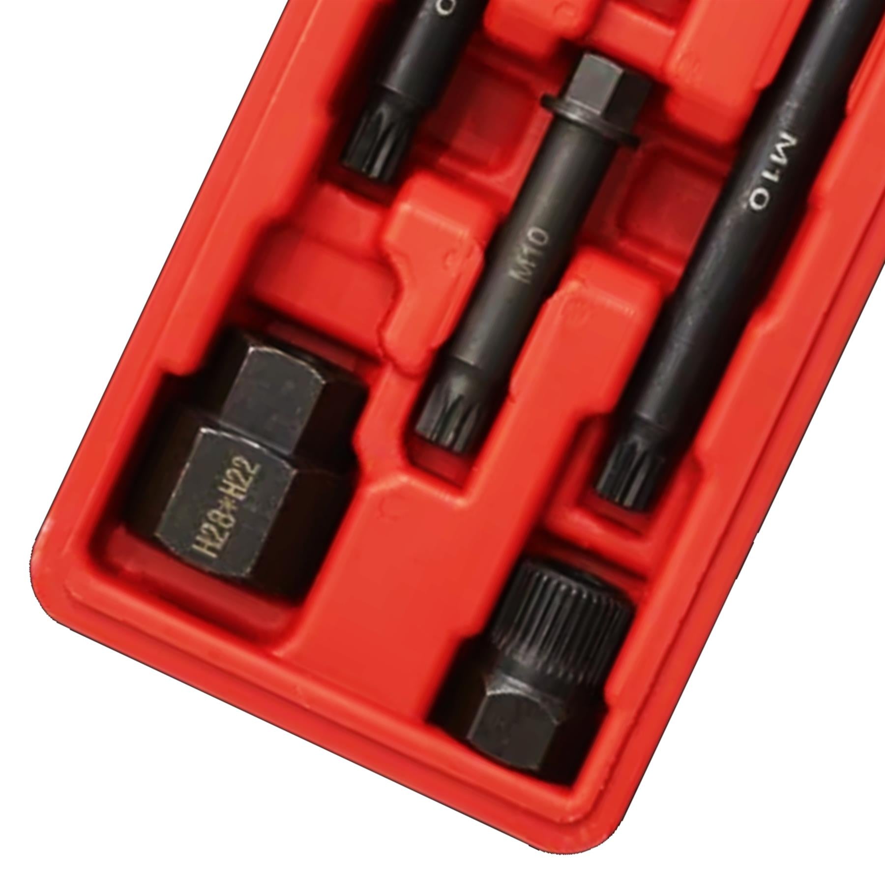 Sealey Alternator Freewheel Pulley Removal Set 6pc