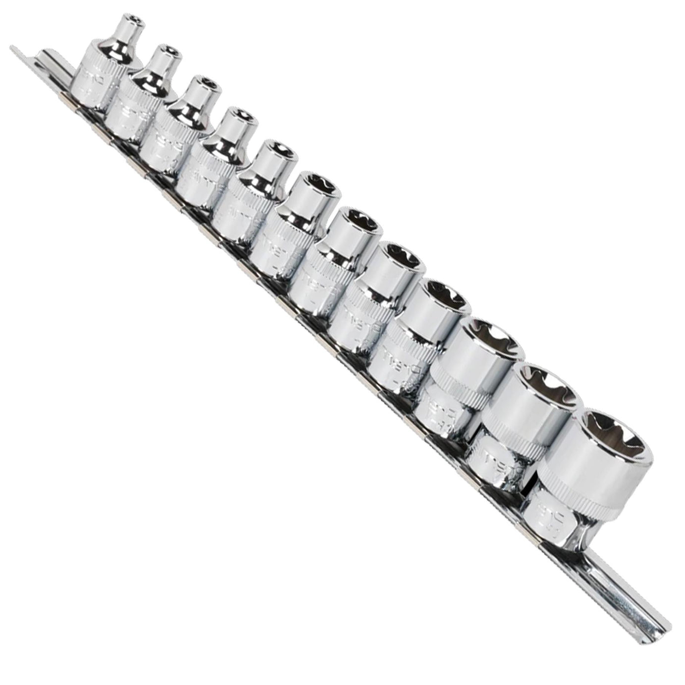 Sealey TRX-Star* Socket Set 12pc 3/8"Sq Drive E4-E20