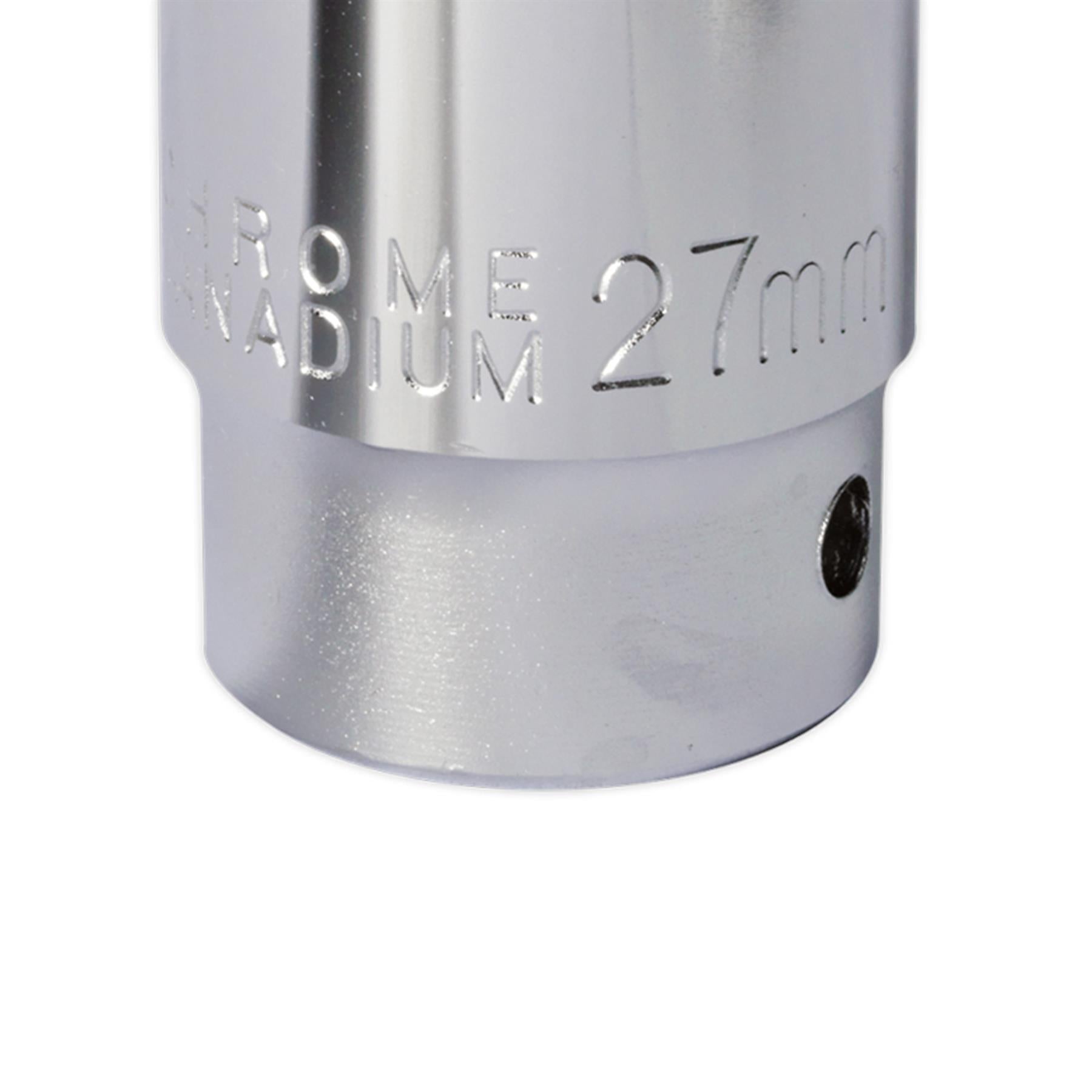Sealey WallDrive Socket 27mm 3/4"Sq Drive