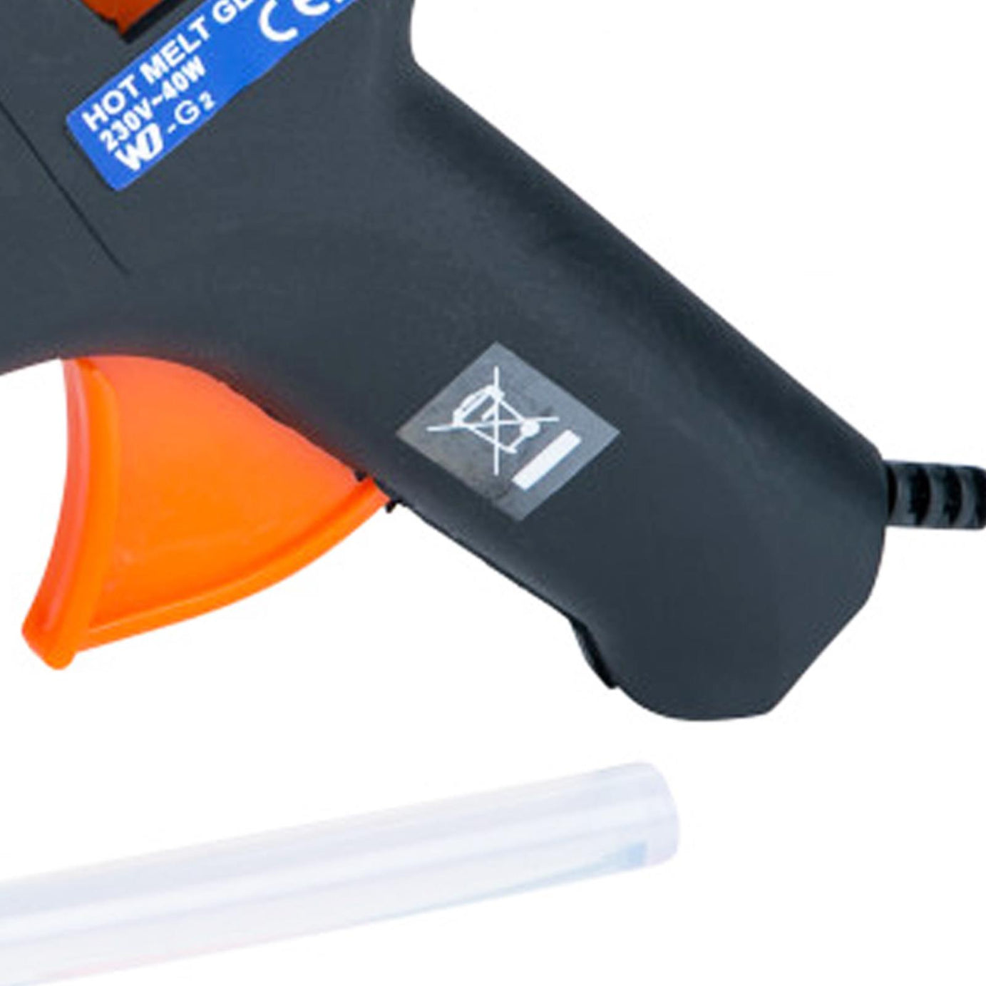BlueSpot Hot Melt Mini Glue Gun + 2 Sticks 40W 240V Arts Crafts