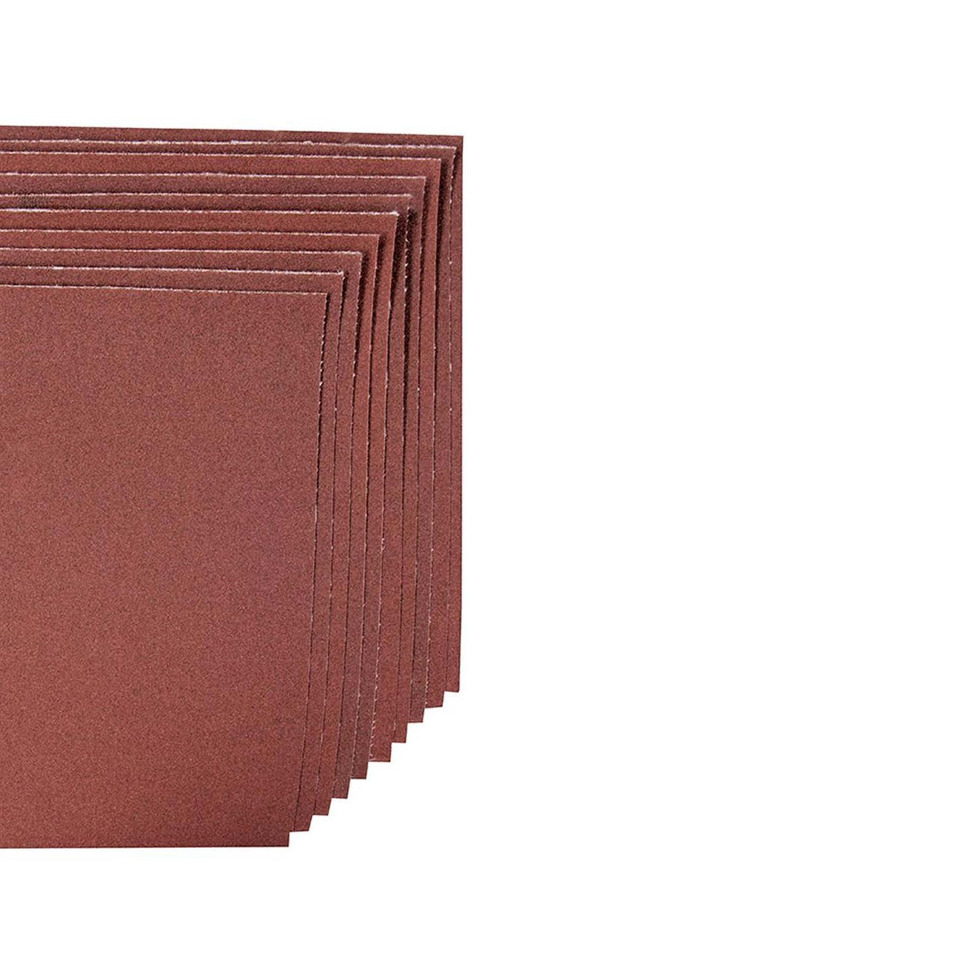 Emery Cloth Hand Sanding Sheets 10Pk Grit 180 Quality For Metal & Rust Removal