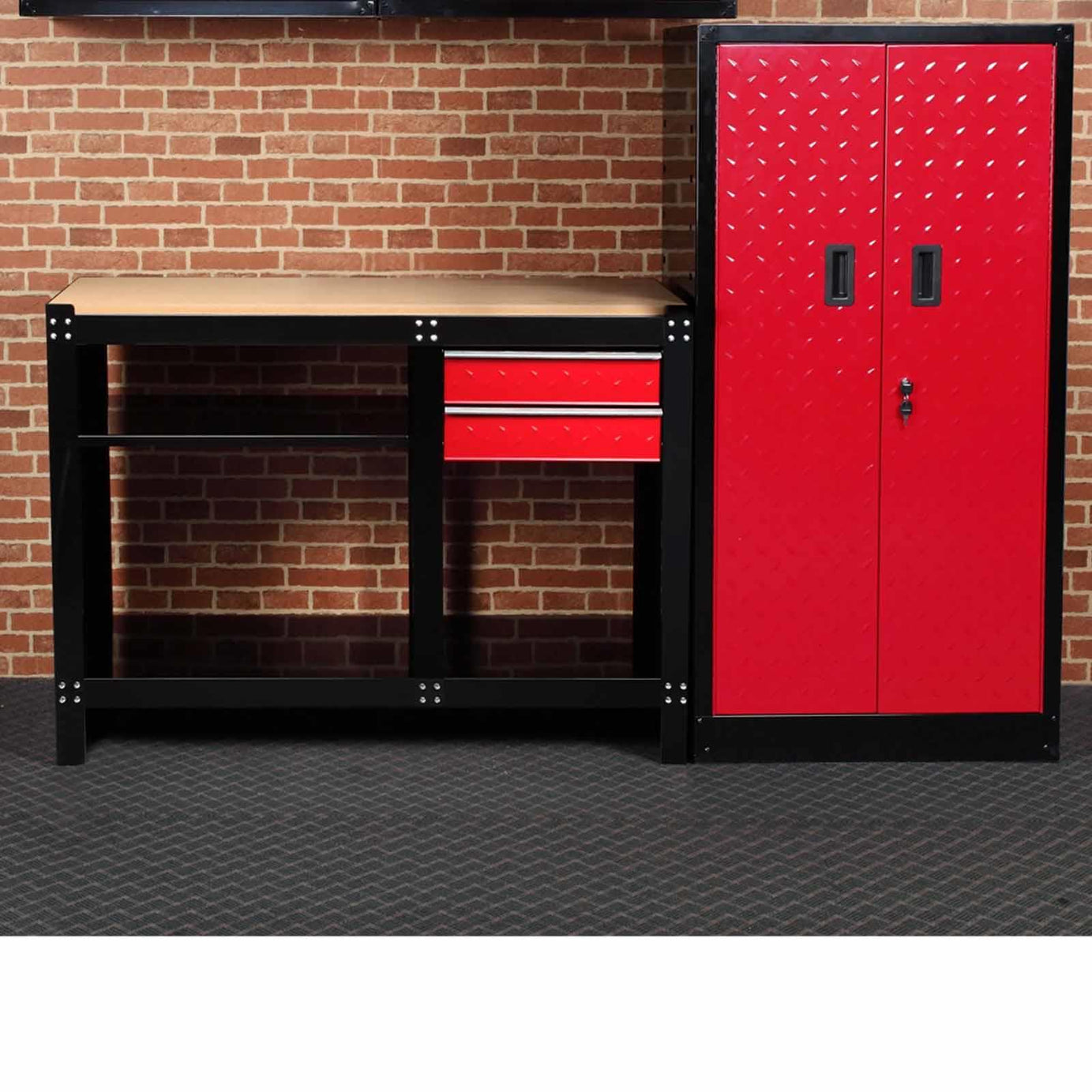 Hilka 4 Piece Garage Storage Solution
