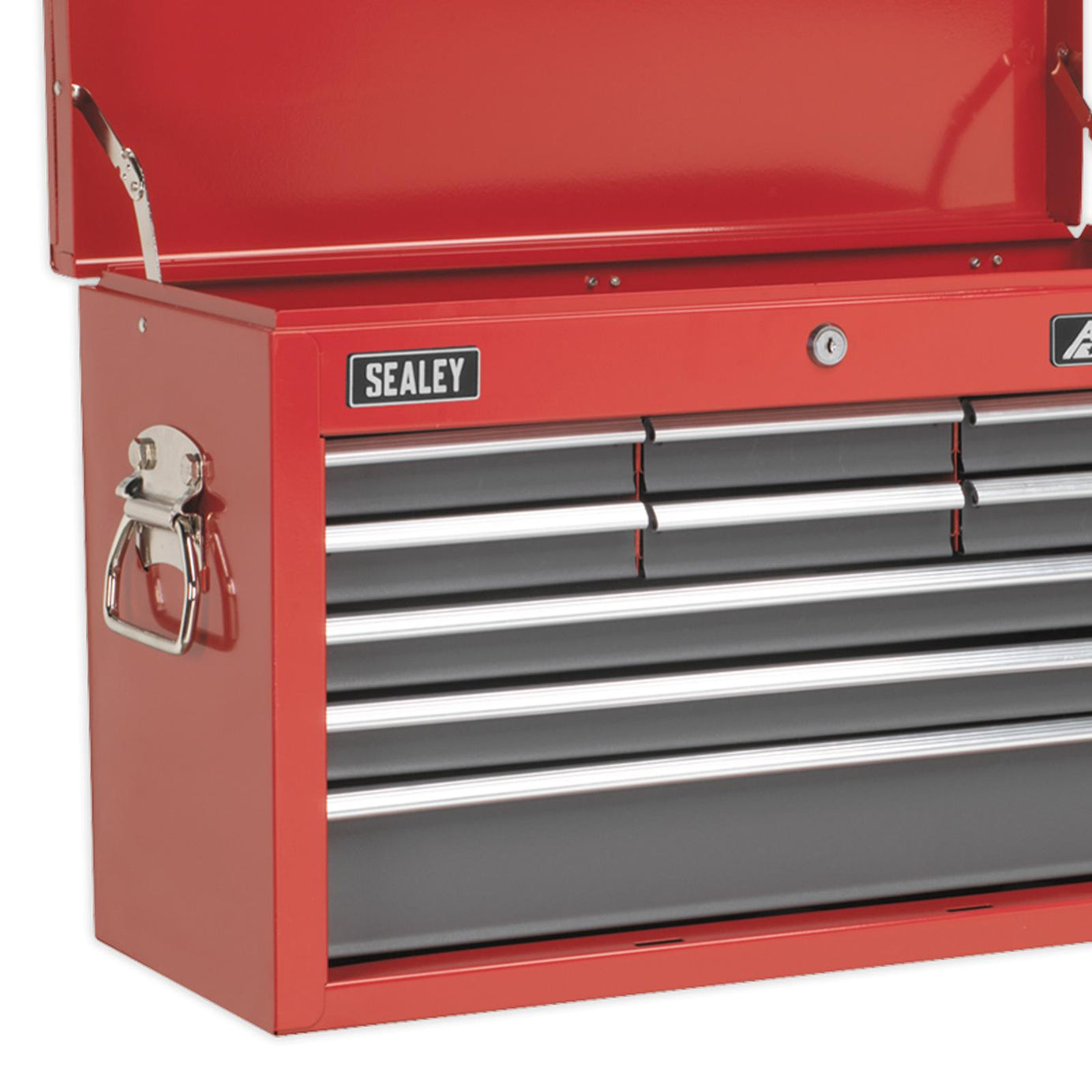 Sealey AP22509BB Topchest 9 Drawer with Ball Bearing Slides - Red/Grey