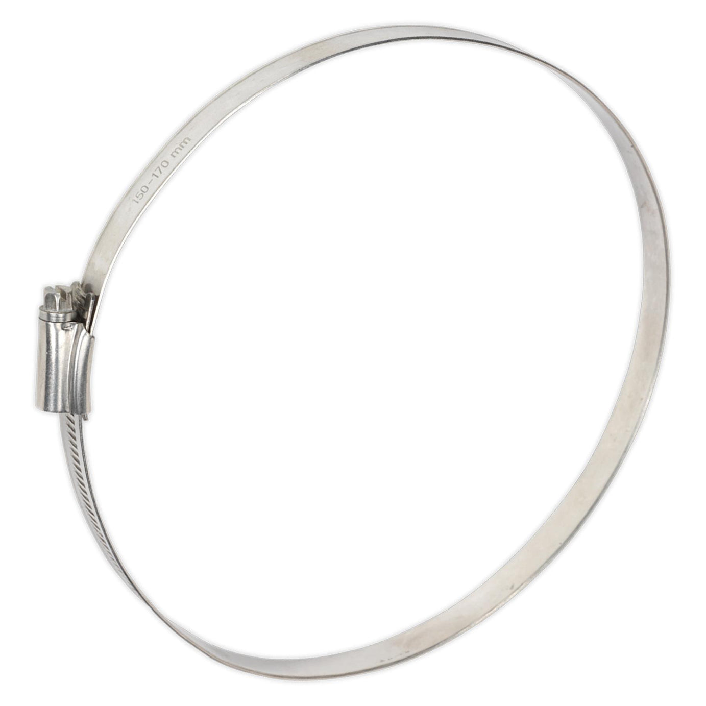 Sealey Hose Clip Stainless Steel 150-170mm Pack of 5