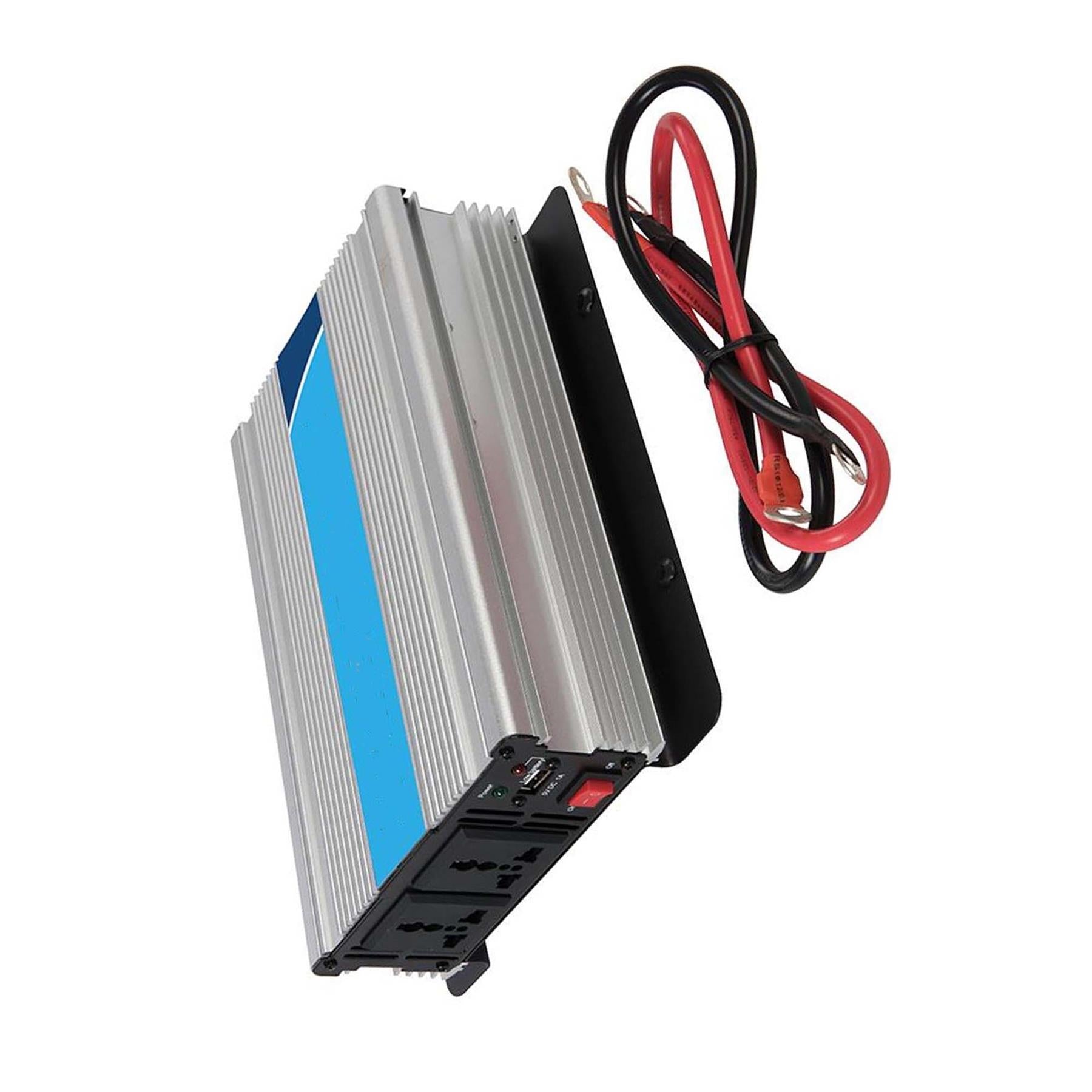 12V Inverter - 1000W (2 X 500W) Converts 12V Power Supplies To A 230V Ac