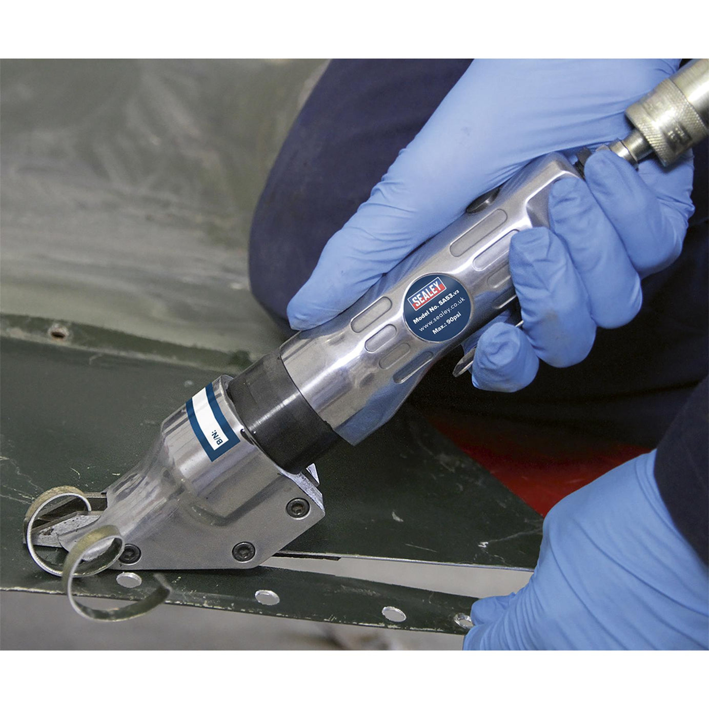 Sealey Air Power Shears Tools Trade Workshop Equipment Professional