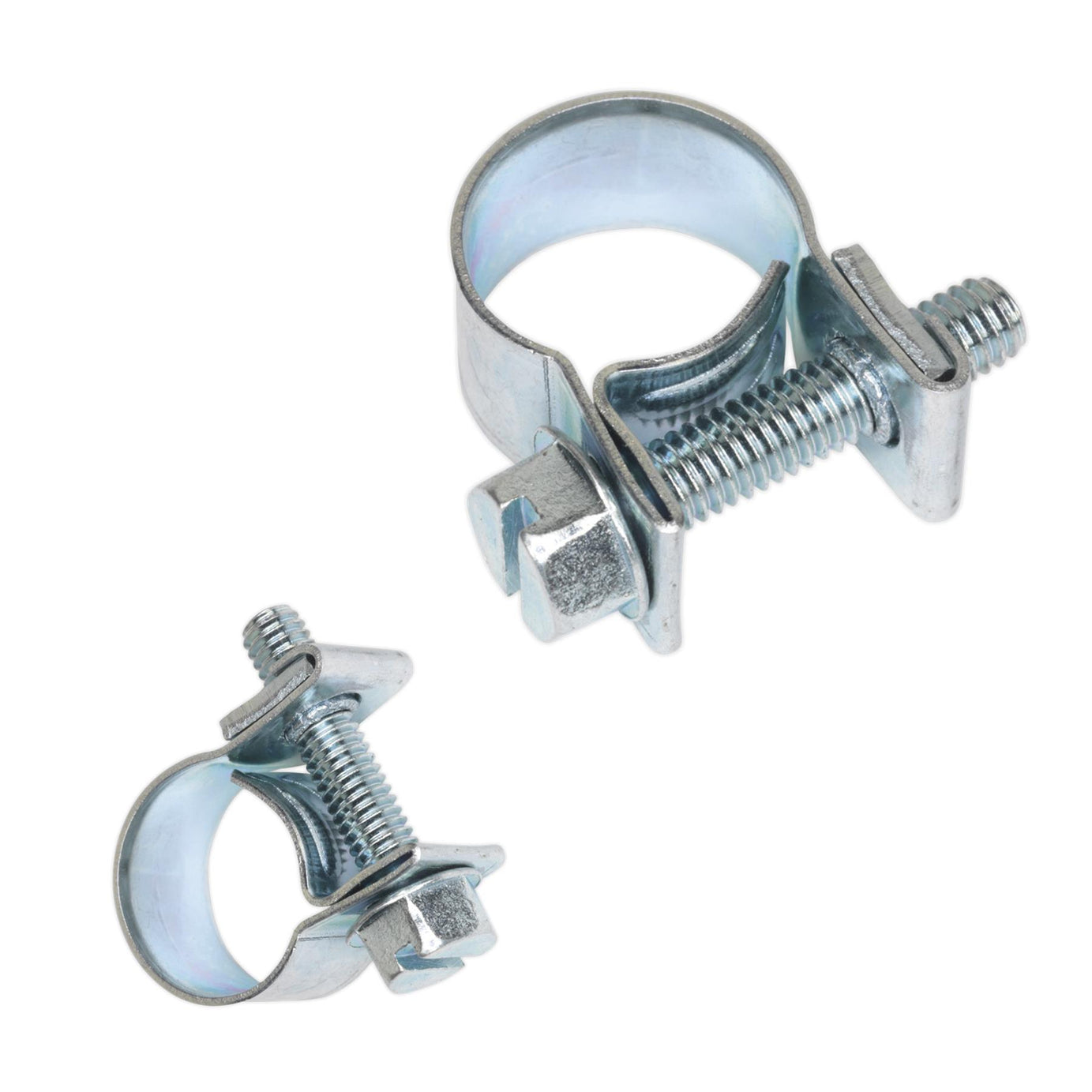 Mini Hose Clip 10-12mm Pack of 30. MHC1012 Sealey
