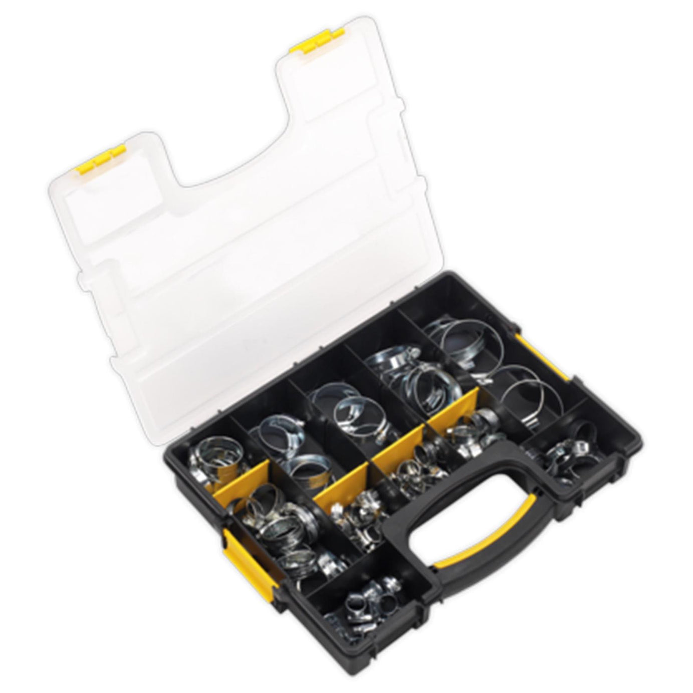 Sealey Hose Clip Assortment 85pc 8-57mm
