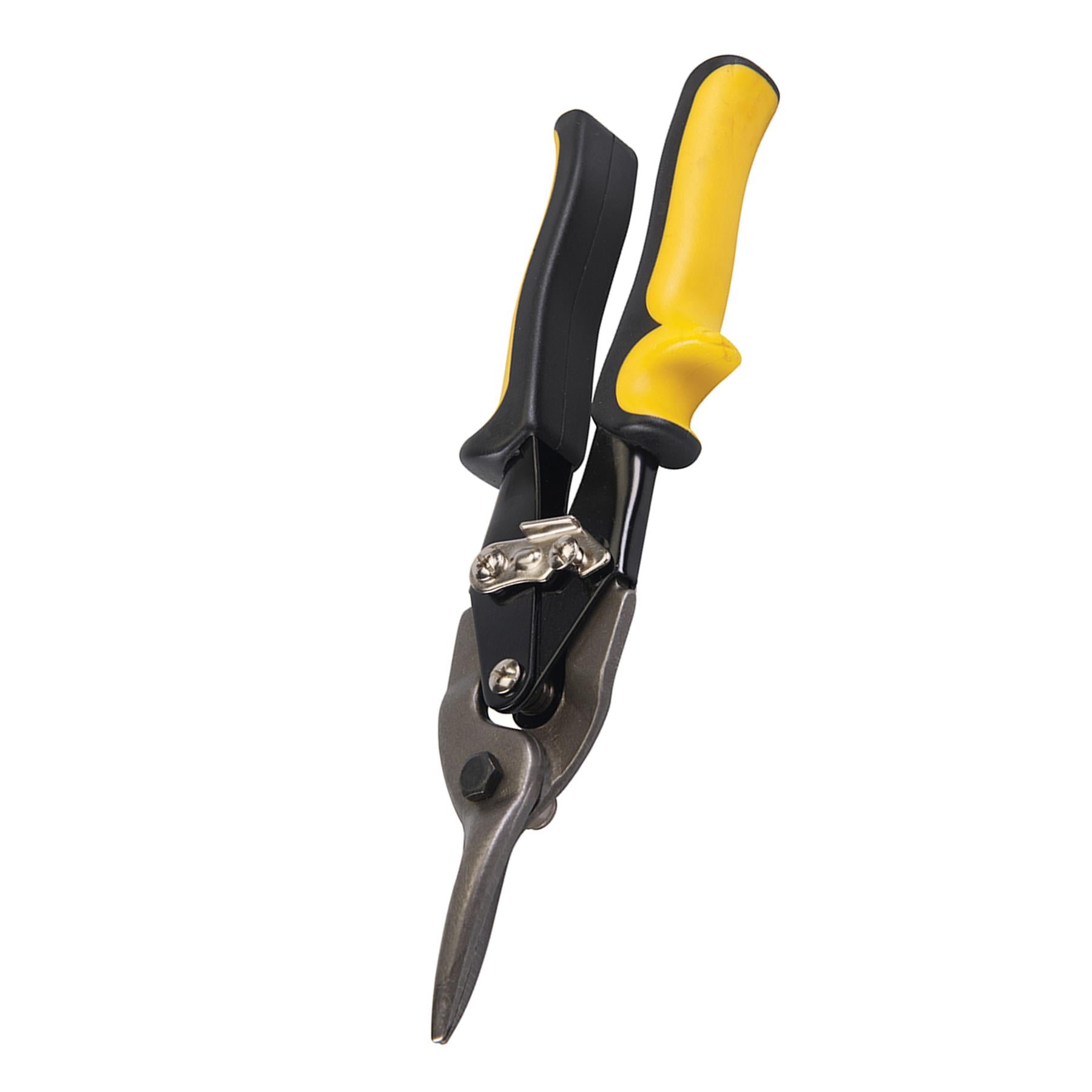 Aviation Tin Snips Straight Cut Drop-Forged High Carbon Tool Steel DIY