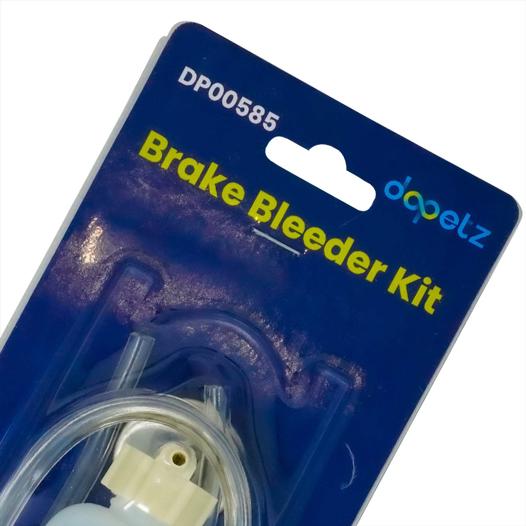 Brake Bleeder Kit Kits 3 Adaptors And Hoses Bleed Brakes Car Van Bike New
