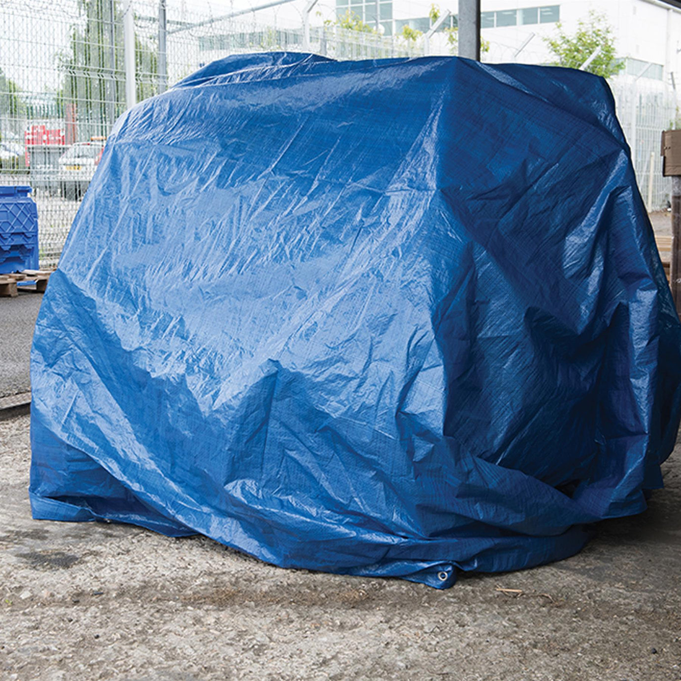 Waterproof Tarpaulin Sheet 3.6Mx4.8M Heavy Duty Cover Tarp Pvc Tear Proof