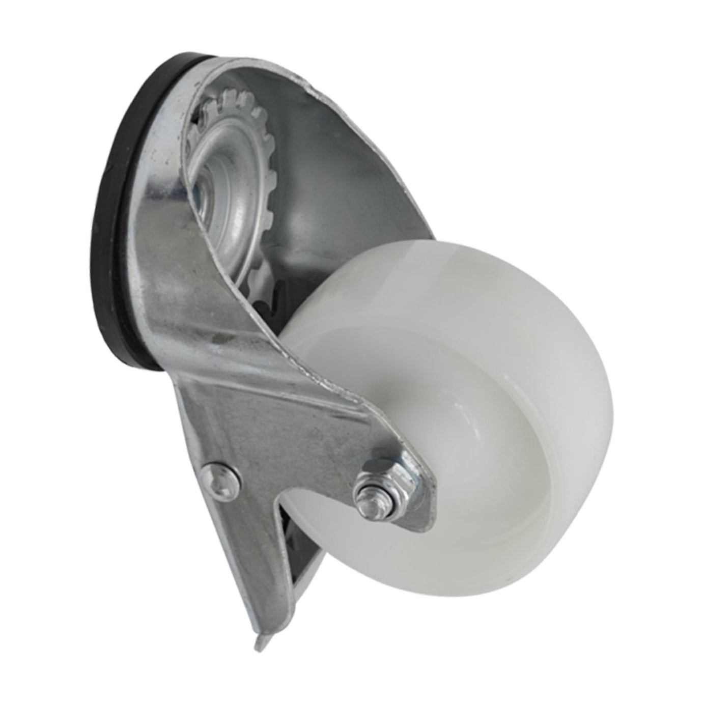 Sealey Castor Wheel Bolt Hole Swivel with Total Lock 80mm