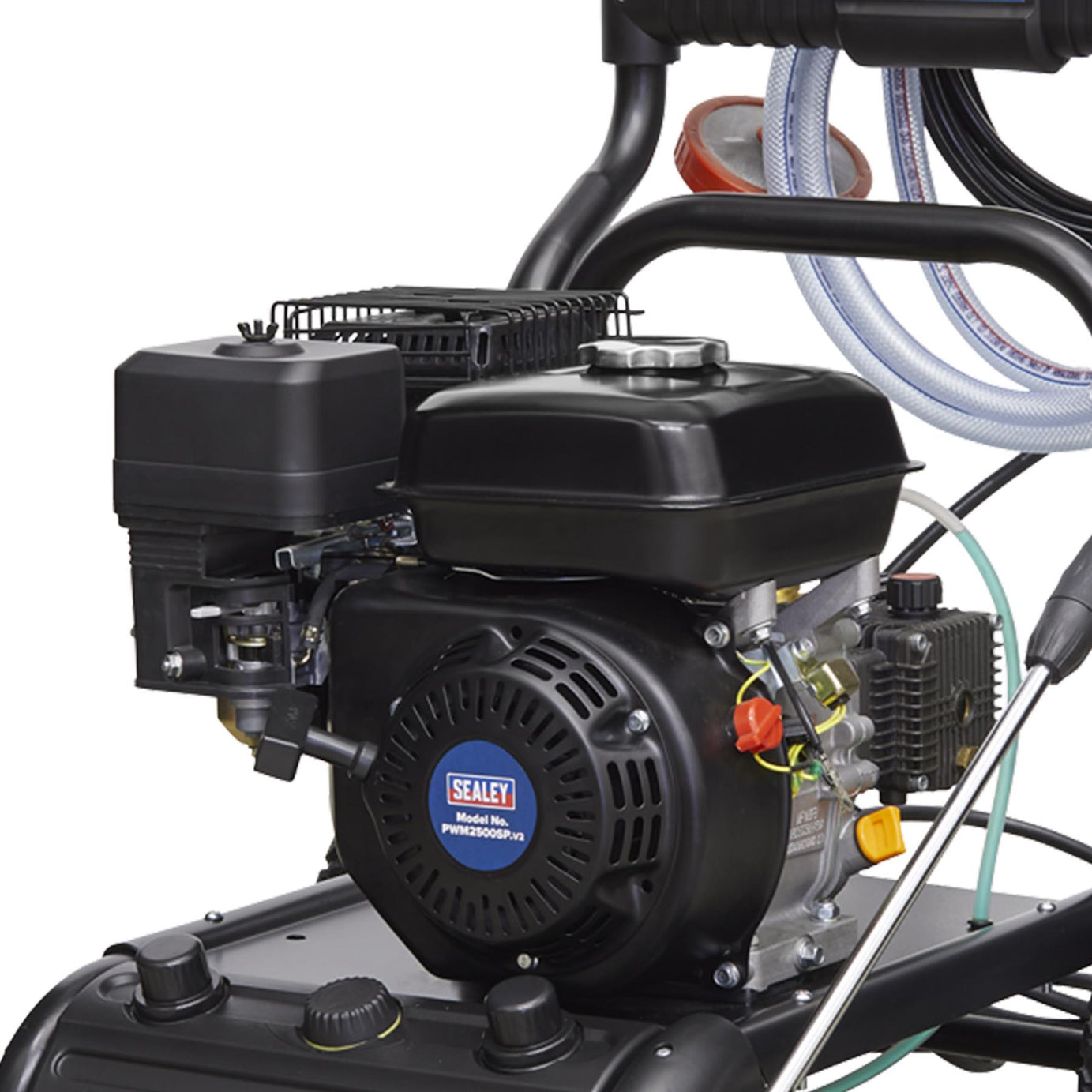 Sealey Pressure Washer 220bar 540L/hr Self-Priming 6.5hp Petrol
