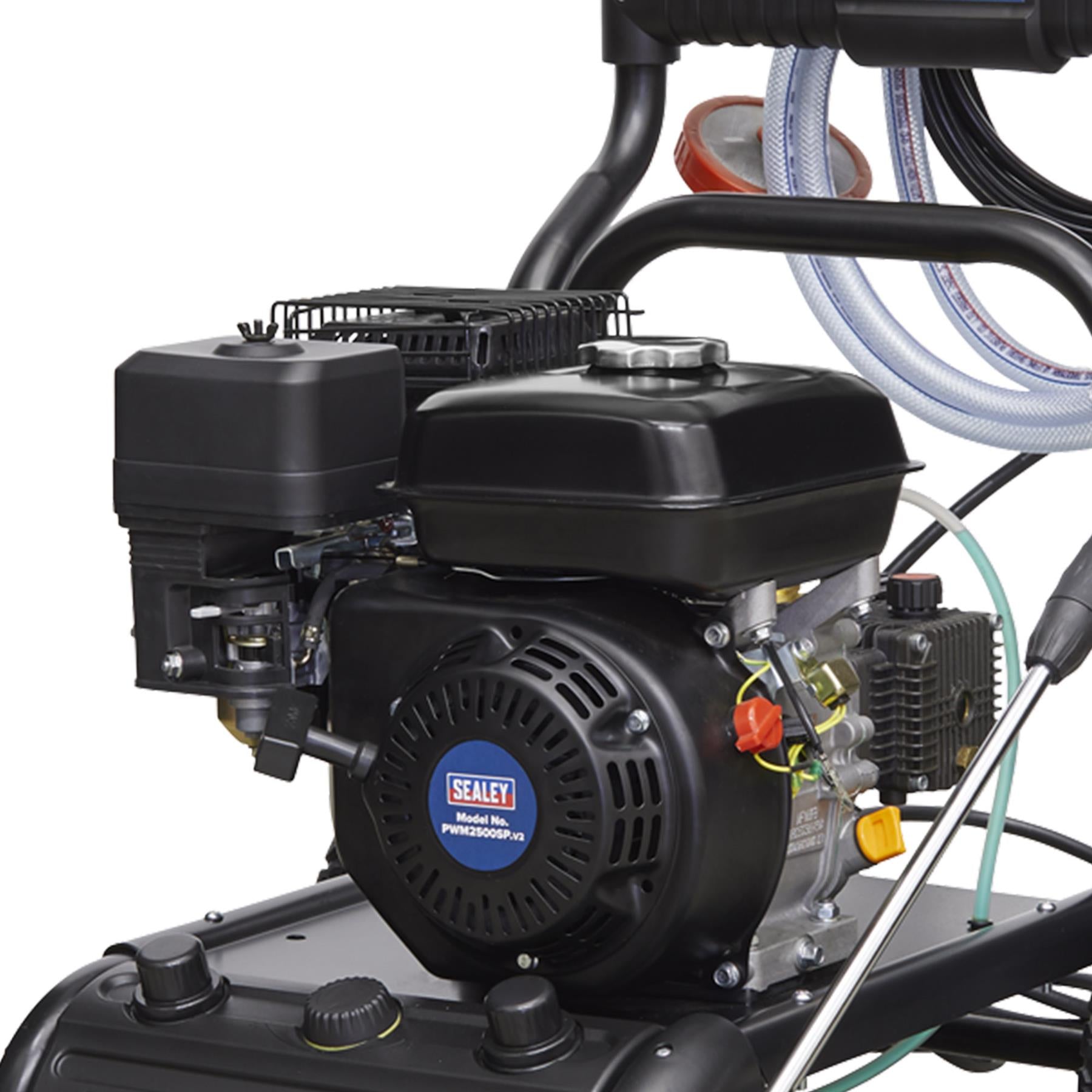 Sealey Pressure Washer 220bar 540L/hr Self-Priming 6.5hp Petrol