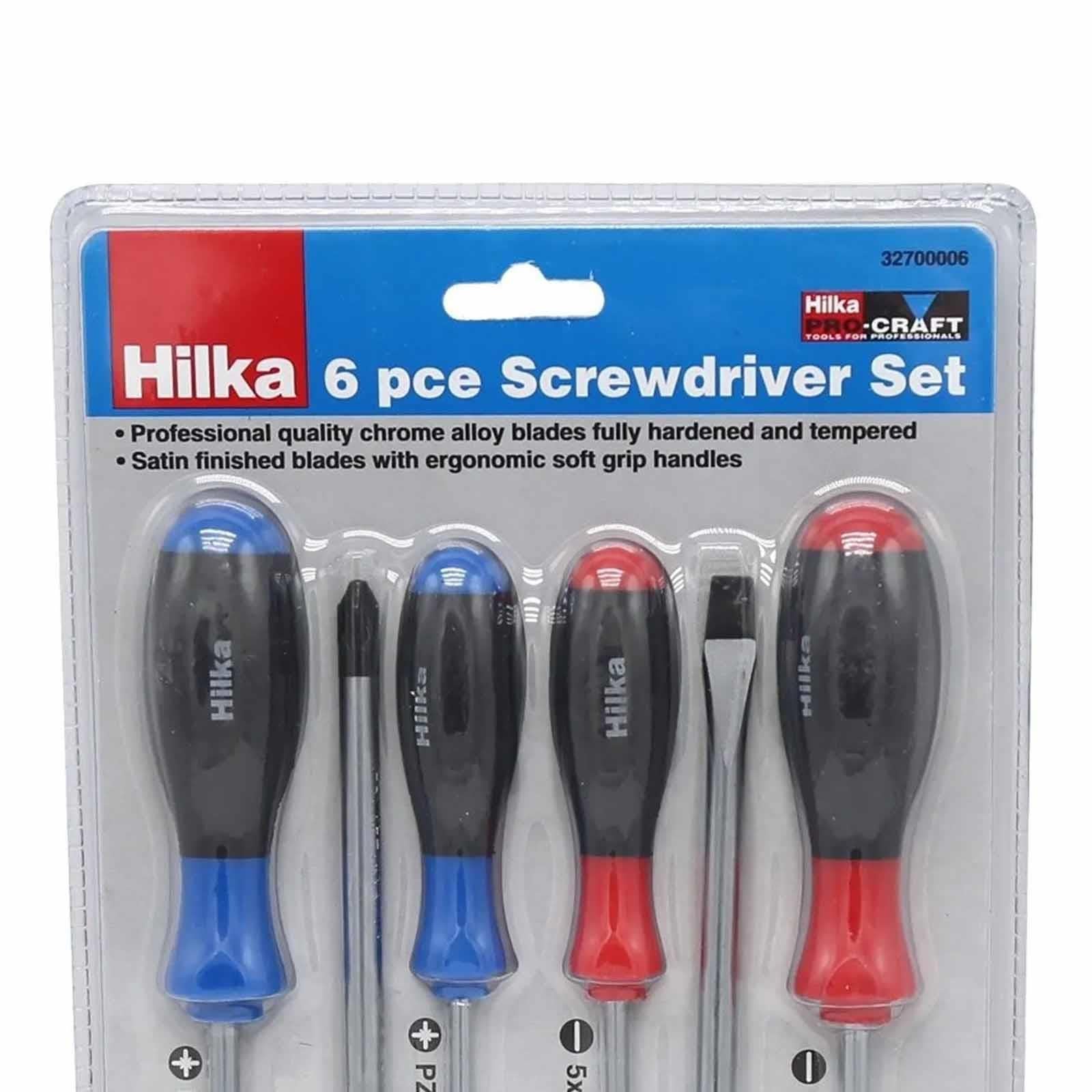 Hilka Screwdriver Set 6Pce