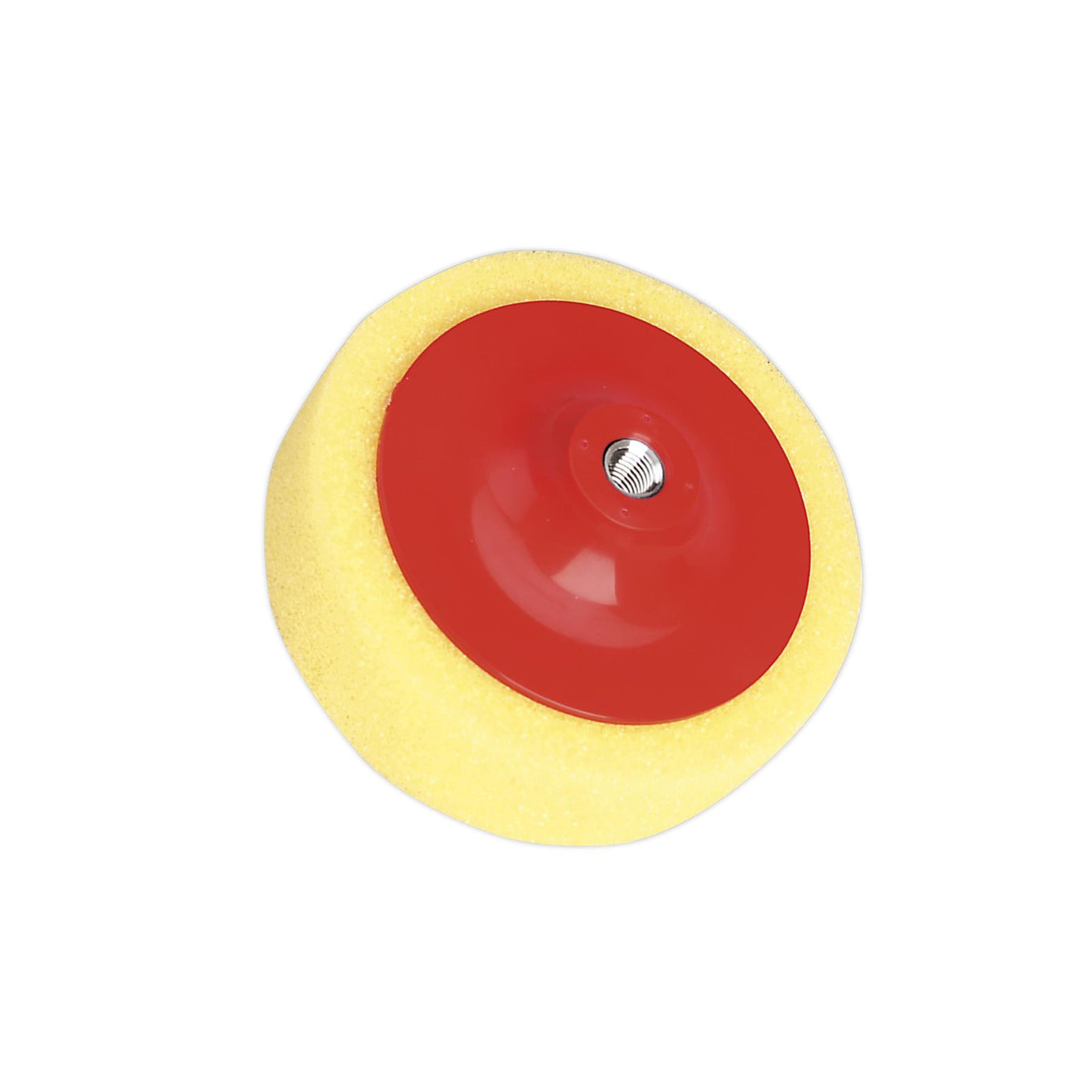 Sealey Buffing & Polishing Foam Head 150x50mm M14x2mm Yellow/Coarse