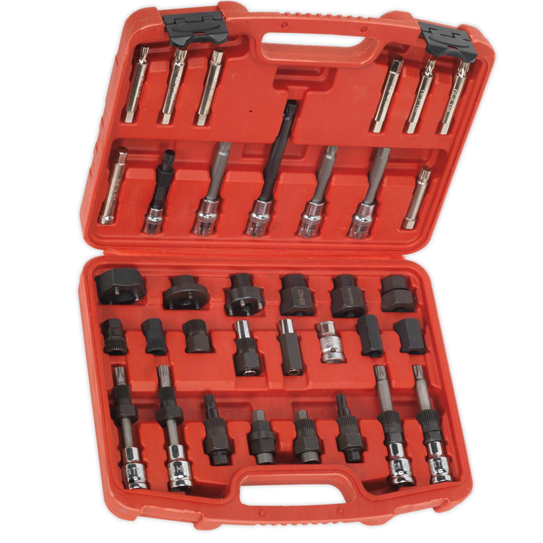 Sealey Alternator Freewheel Pulley Removal Set 35pc