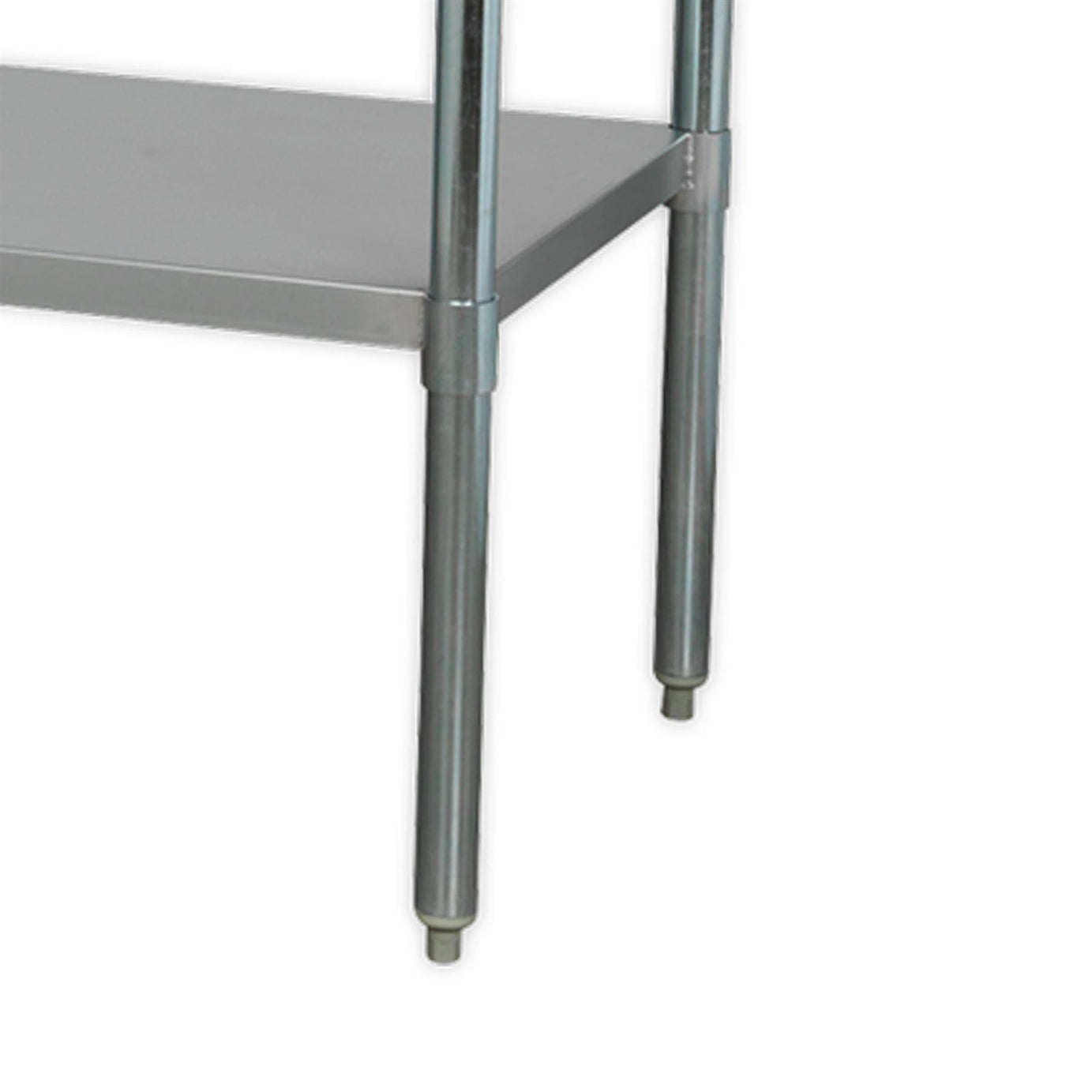 Sealey Stainless Steel Workbench 1.5m Adjustable Feet  Supplied Flat-Packed