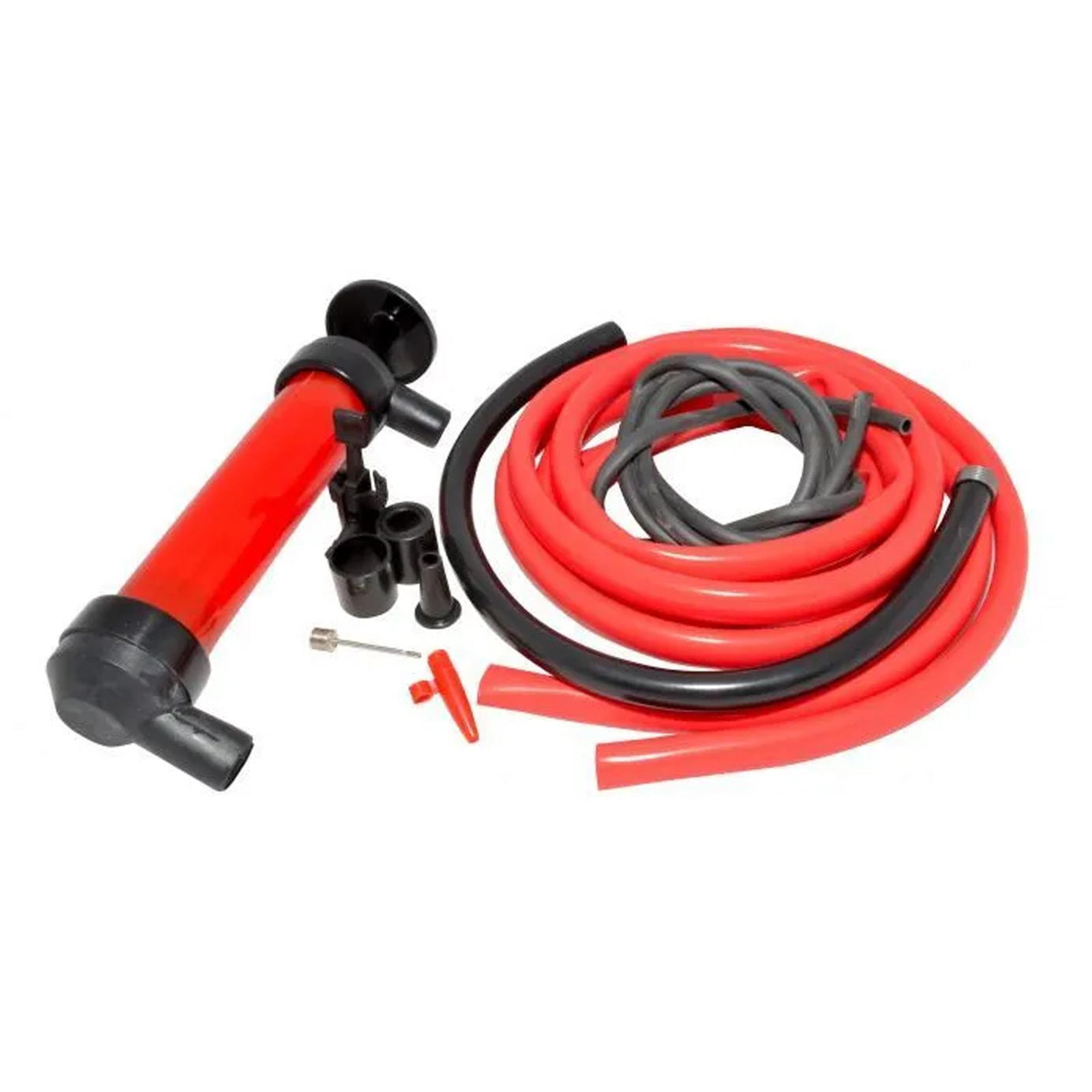 Multi Purpose transfers most liquids and pumps air for inflatables Siphon Pump Kit