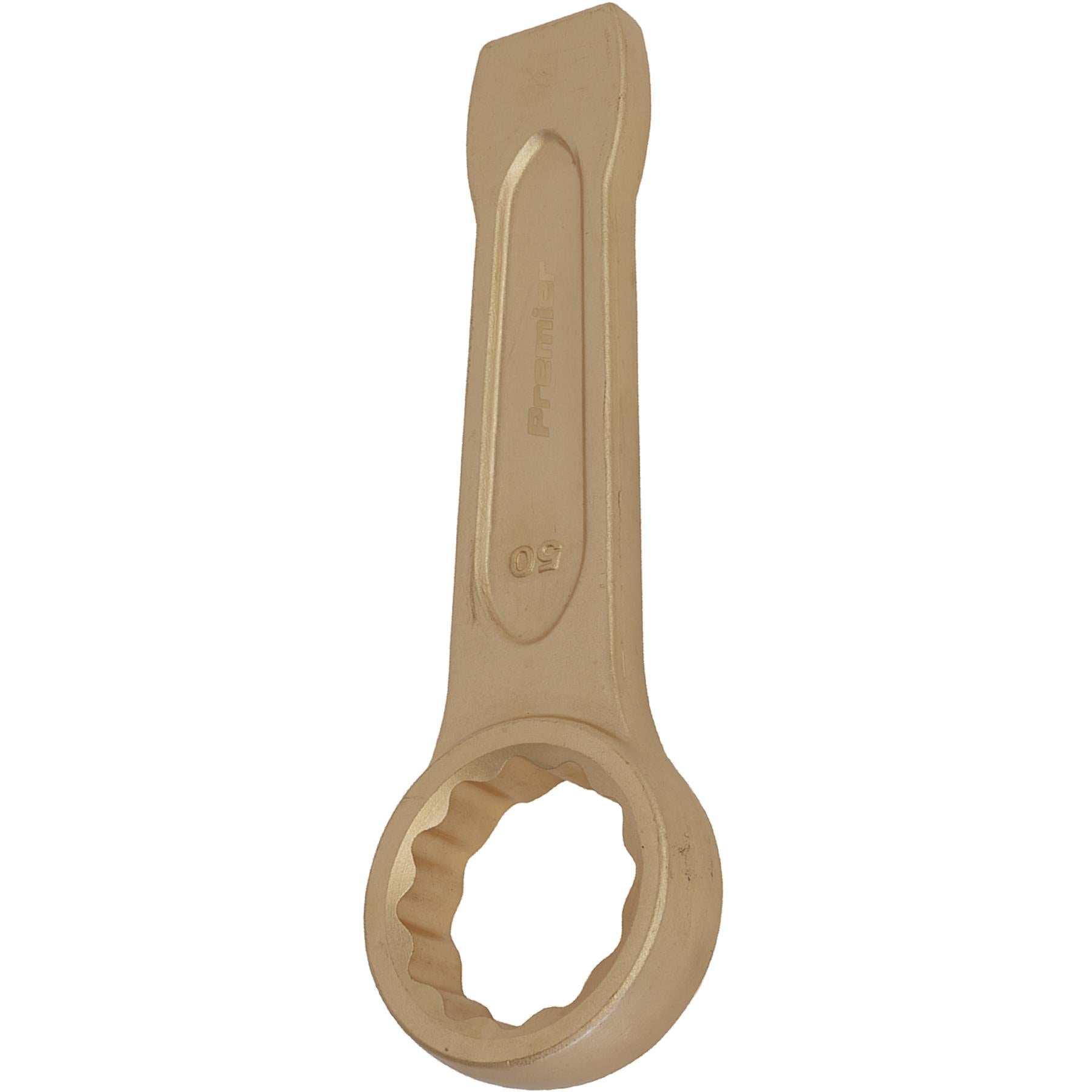 Sealey Slogging Spanner Ring End 50mm - Non-Sparking Beryllium Copper