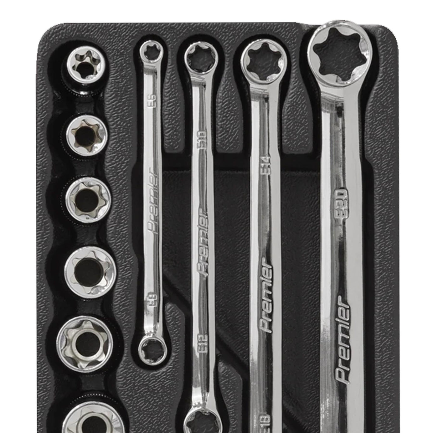 Sealey TRX-Star* 3/8"Sq Drive Socket & Spanner Set 16pc