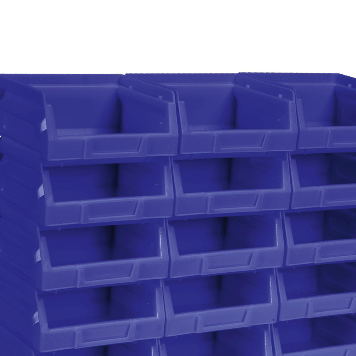 Sealey Plastic Storage Bin 105 x 85 x 55mm - Blue Pack of 24