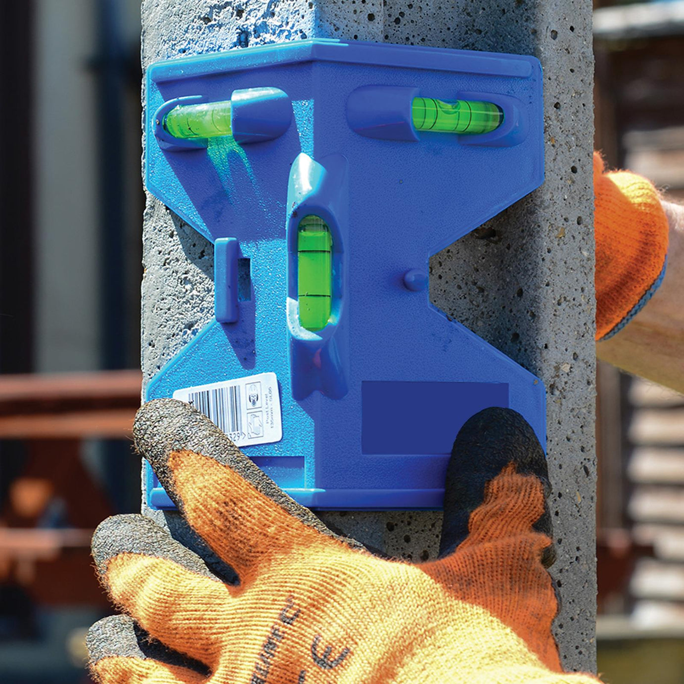 Post Level 135mm 3 Way Horizontal Verticle Measuring Spirit Level Magnetic Fence