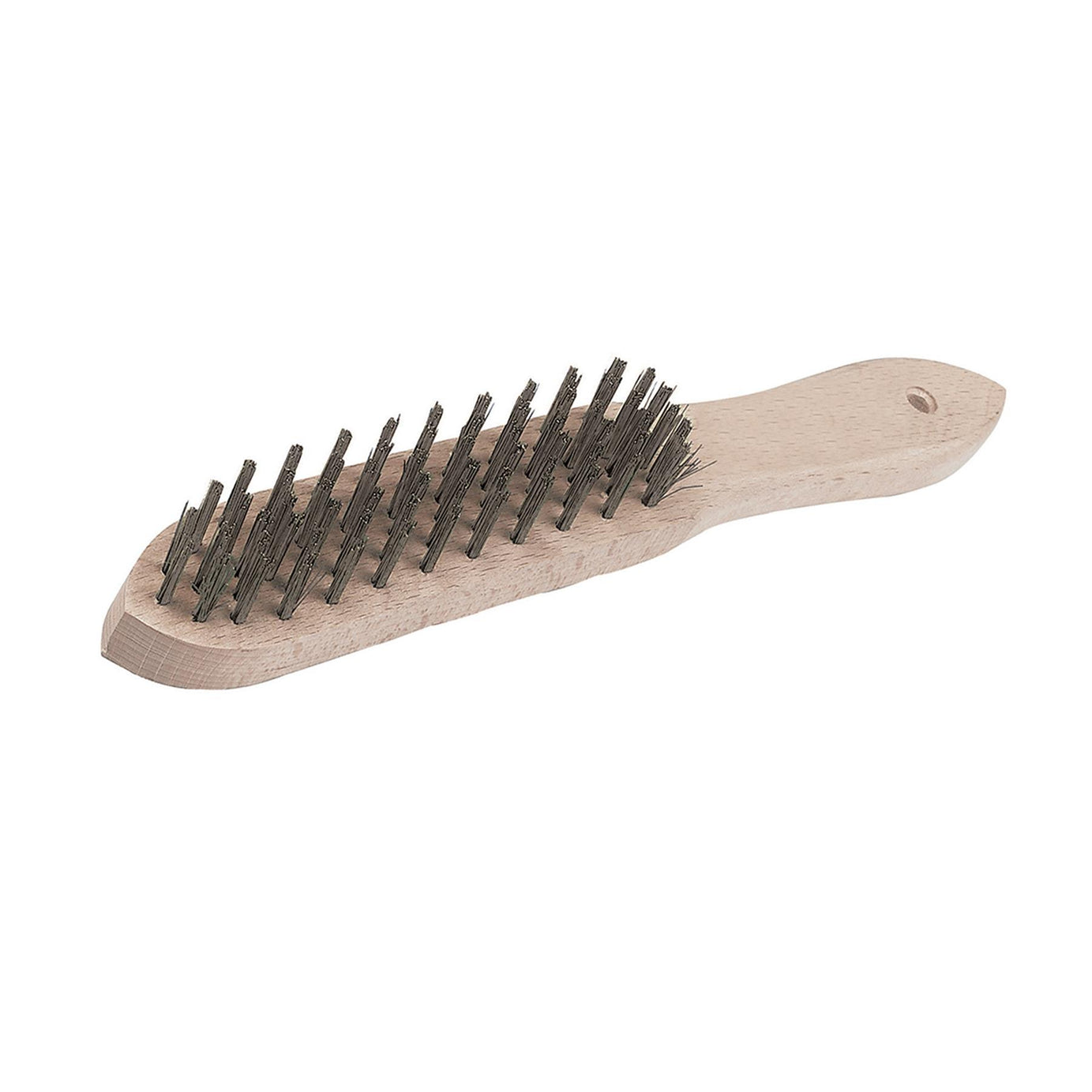 Heavy Duty Wire Brush 4 Row Bristle Length 20mm Length 290mm Brand New